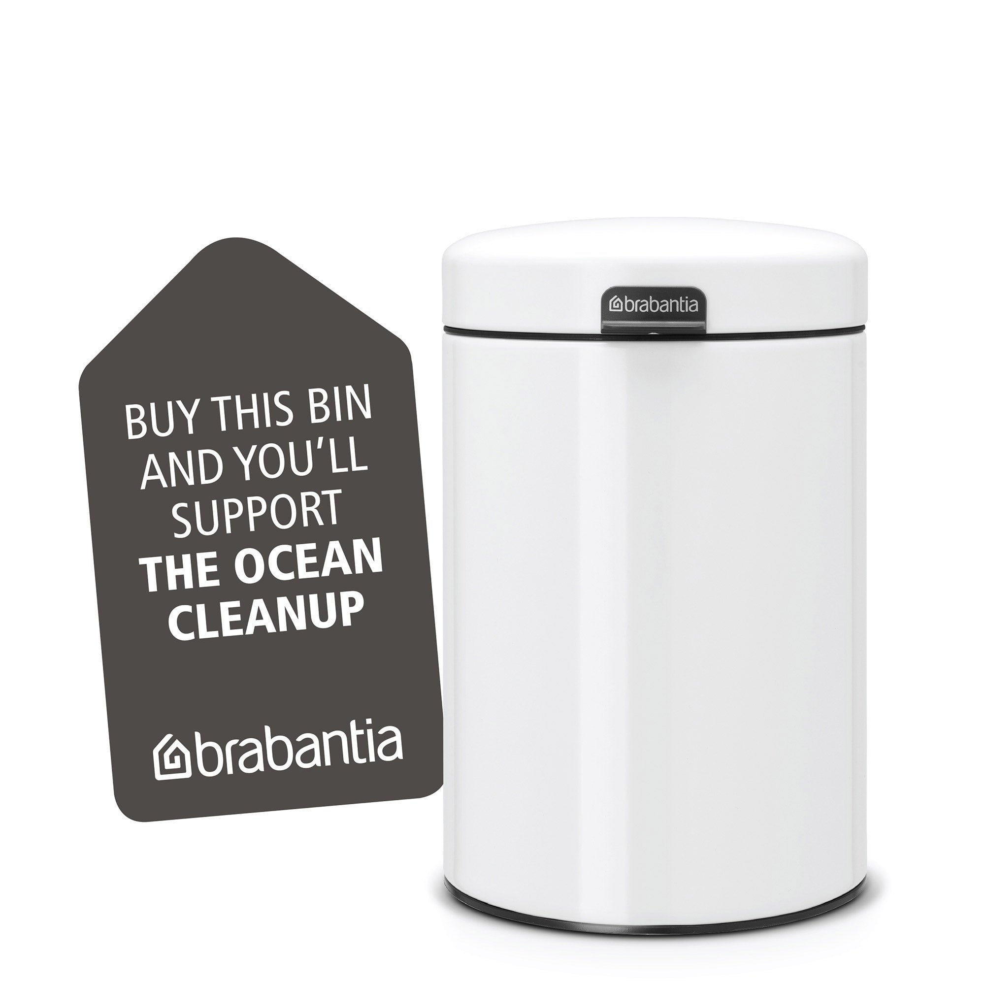 Brabantia newICON Wall Mounted Bin 3L White