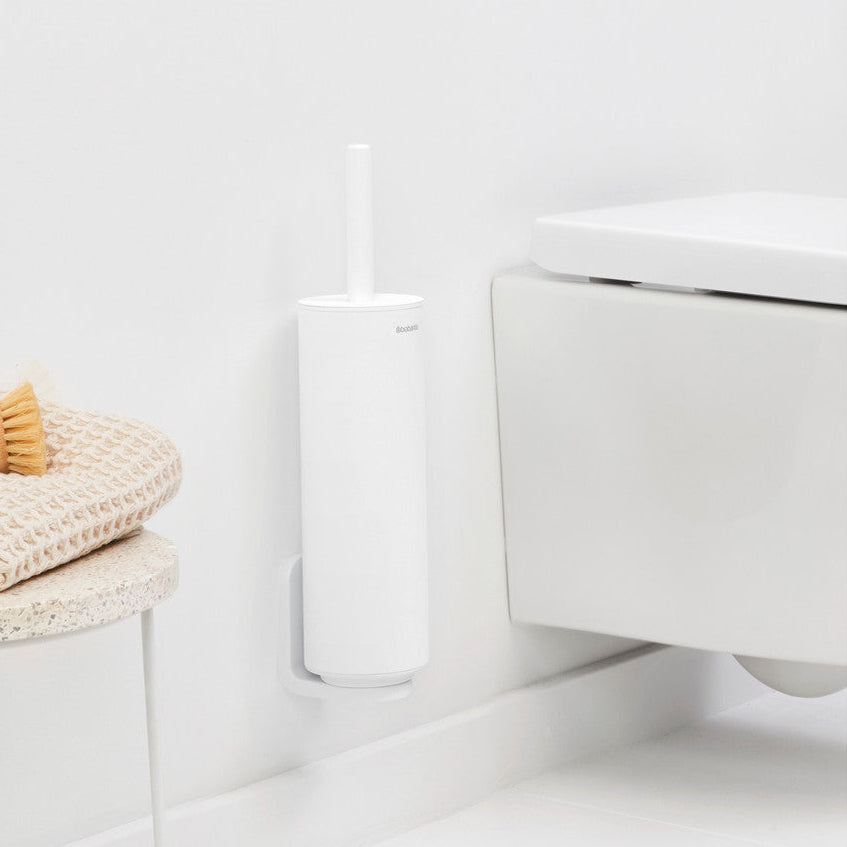 Brabantia MindSet Toilet Brush & Holder White