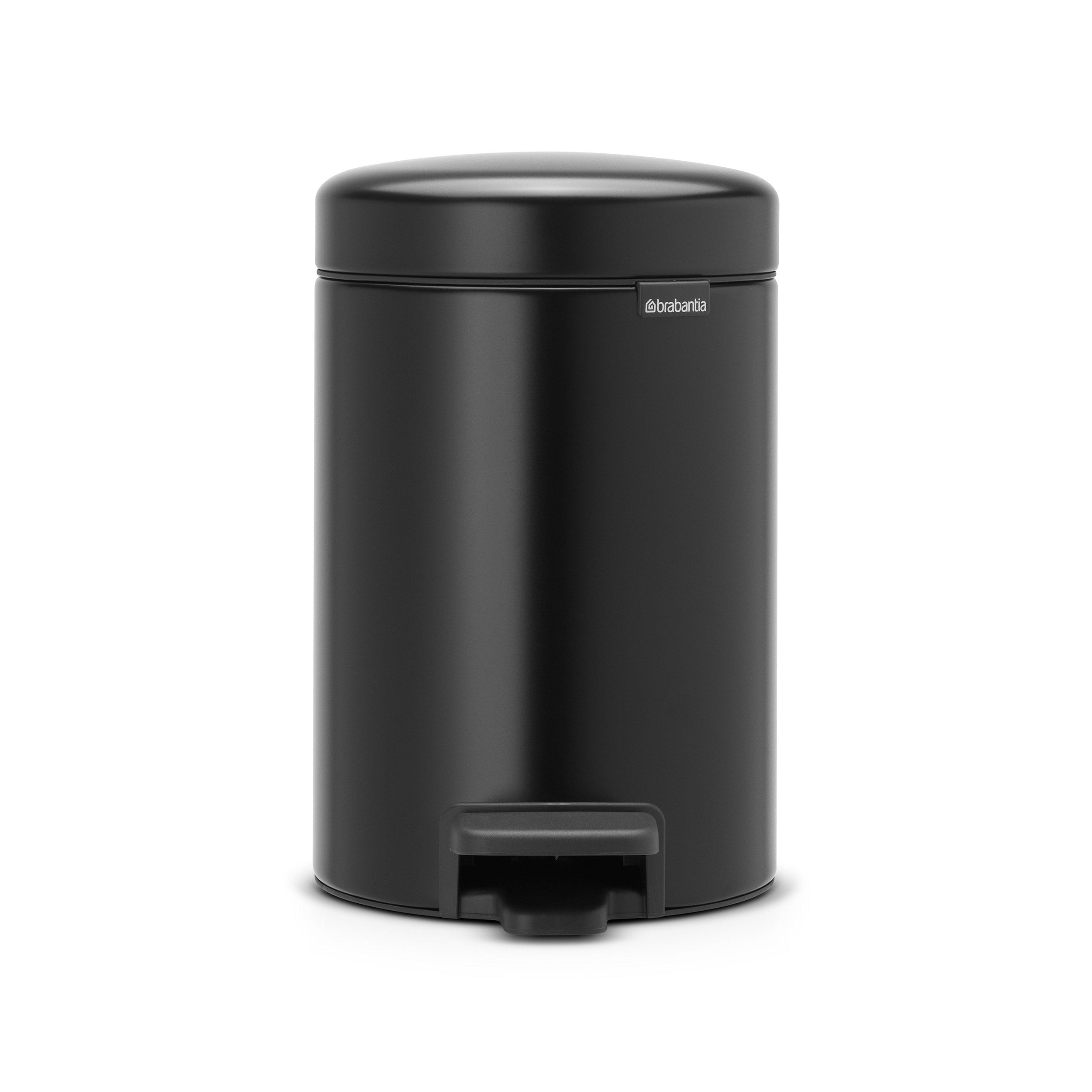 Brabantia Pedal Bin newICON 3L Matt Black