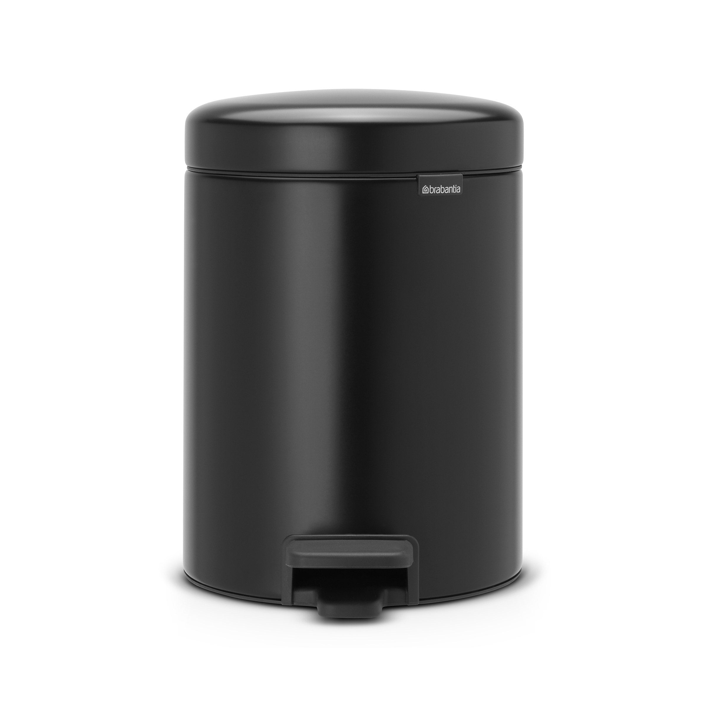 Brabantia Pedal Bin newICON 5L Matt Black