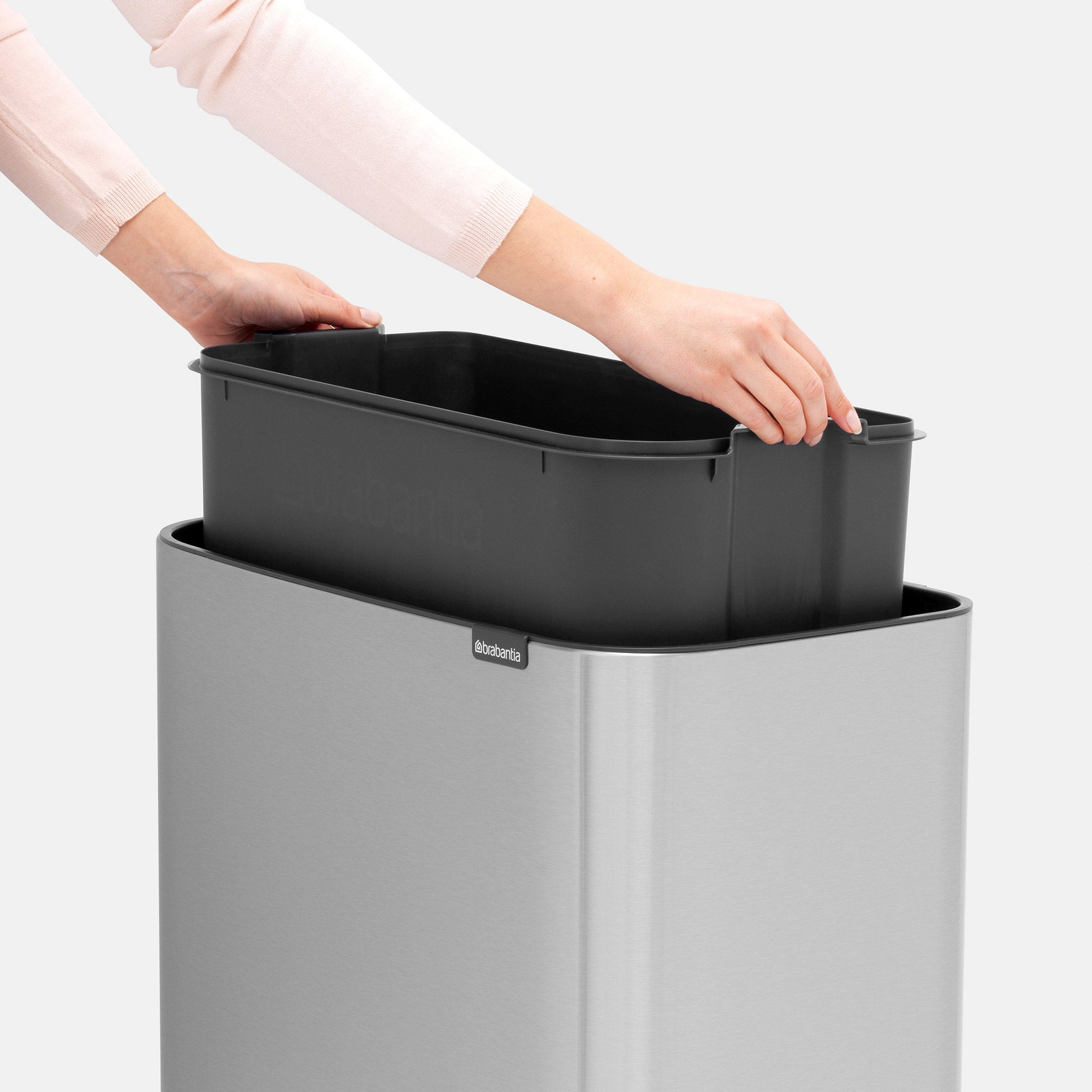 Brabantia BO Touch Bin 36L FPP Matt Steel