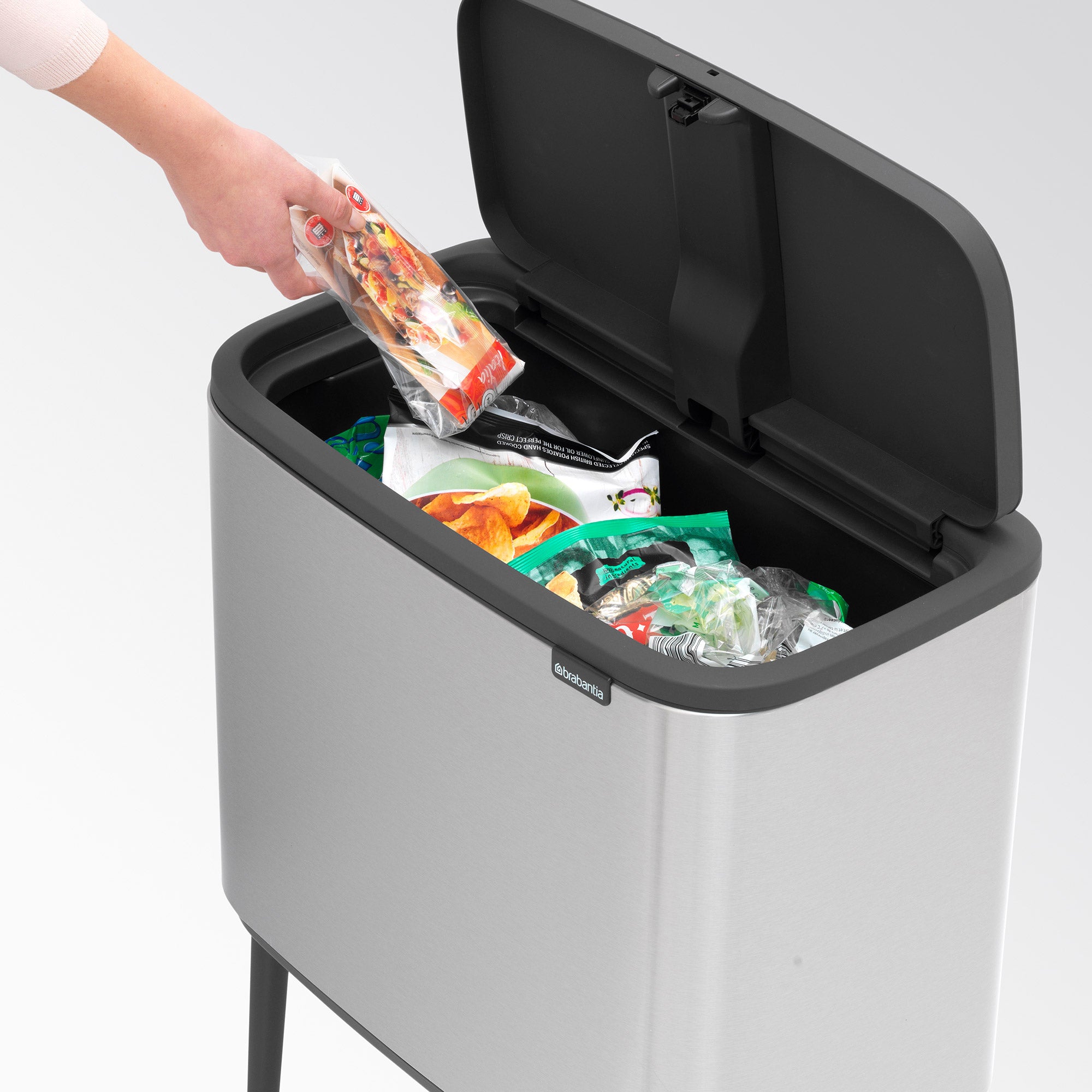 Brabantia BO Touch Bin 36L FPP Matt Steel