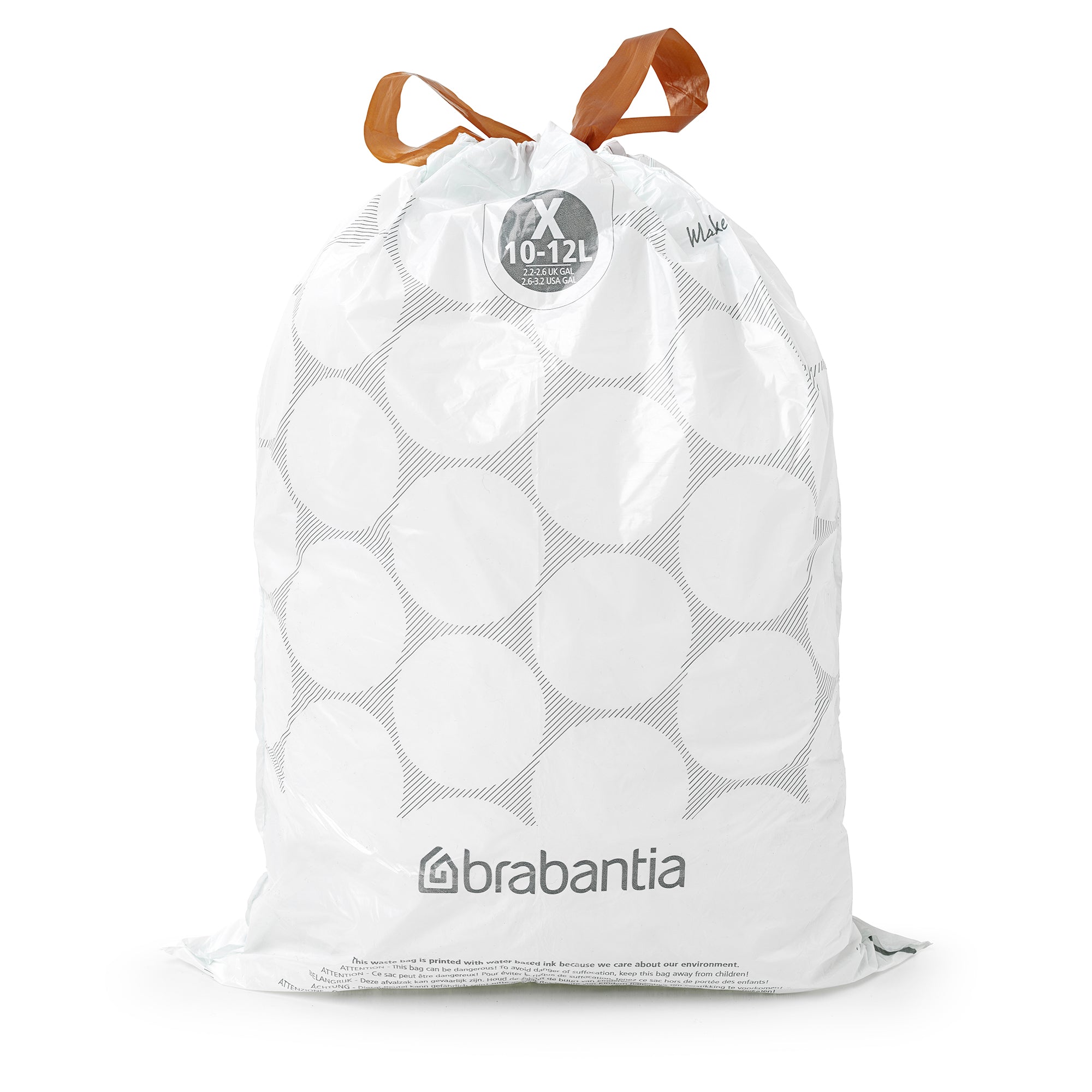 Brabantia Bin Liner Code X 10-12L (BO/ICON) 20 Bags/Roll