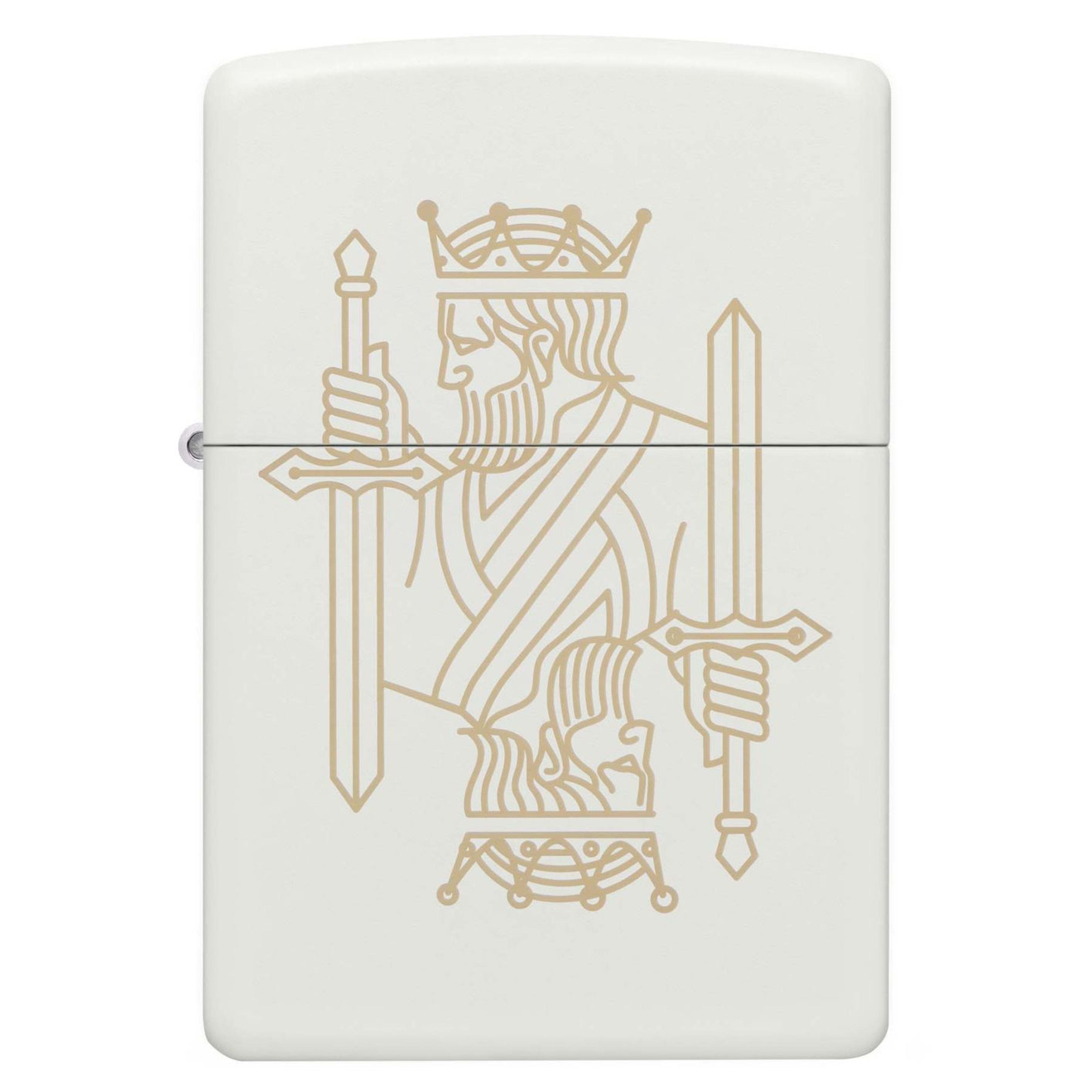 Zippo King Queen Design Lighter
