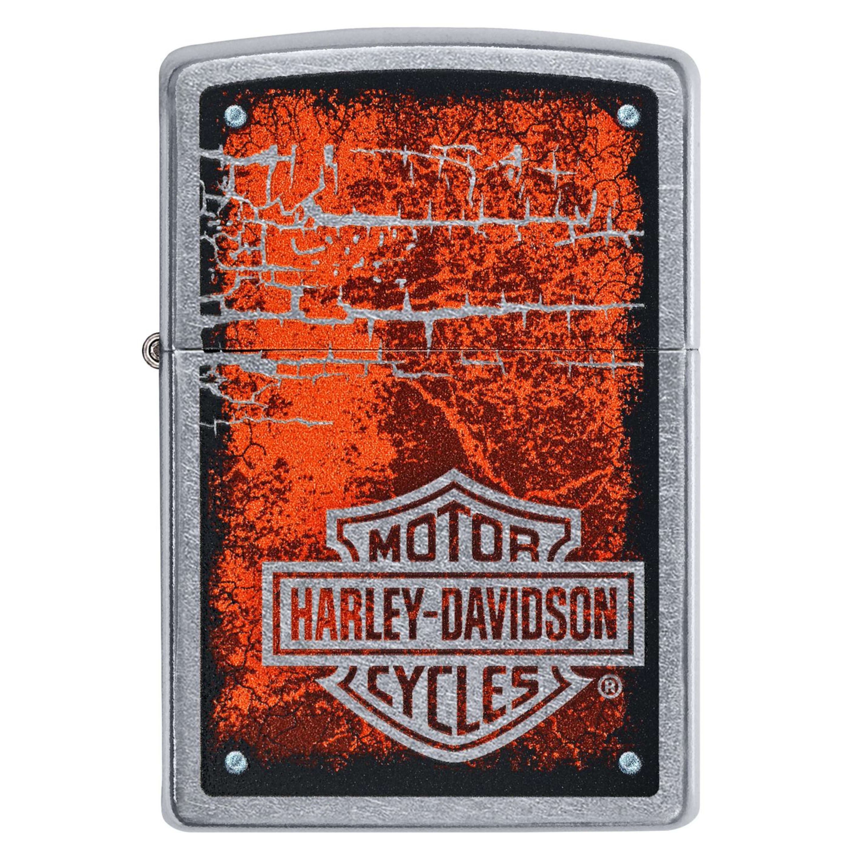 Zippo Harley Davidson Design St Chrome Lighter