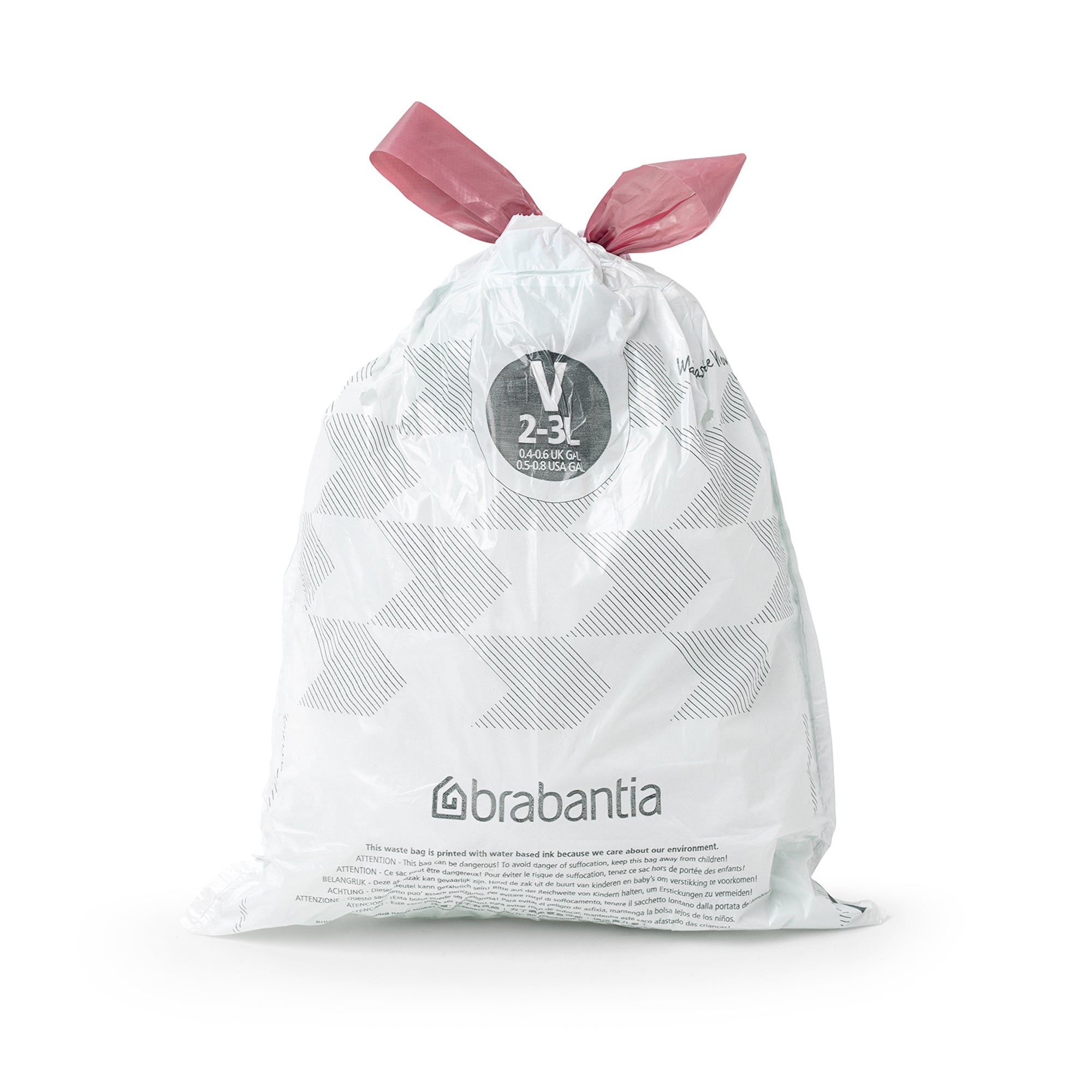 Brabantia Bin Liner Code V (3 Litre nICON), 20 Bags/Roll
