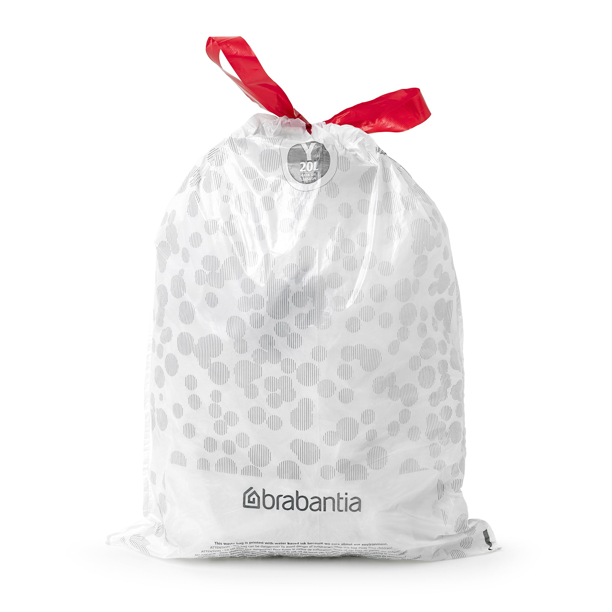 Brabantia Bin Liner Code Y (20 Litre nICON) 20 Bags/Roll