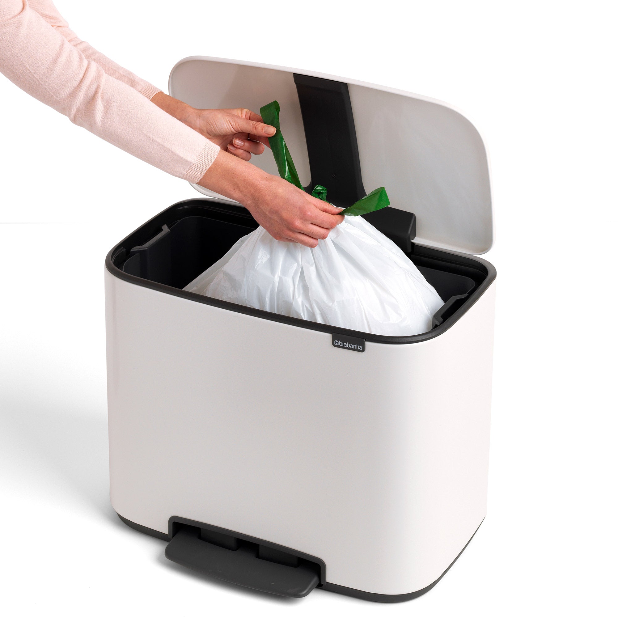 Brabantia BO Pedal Bin 36L White
