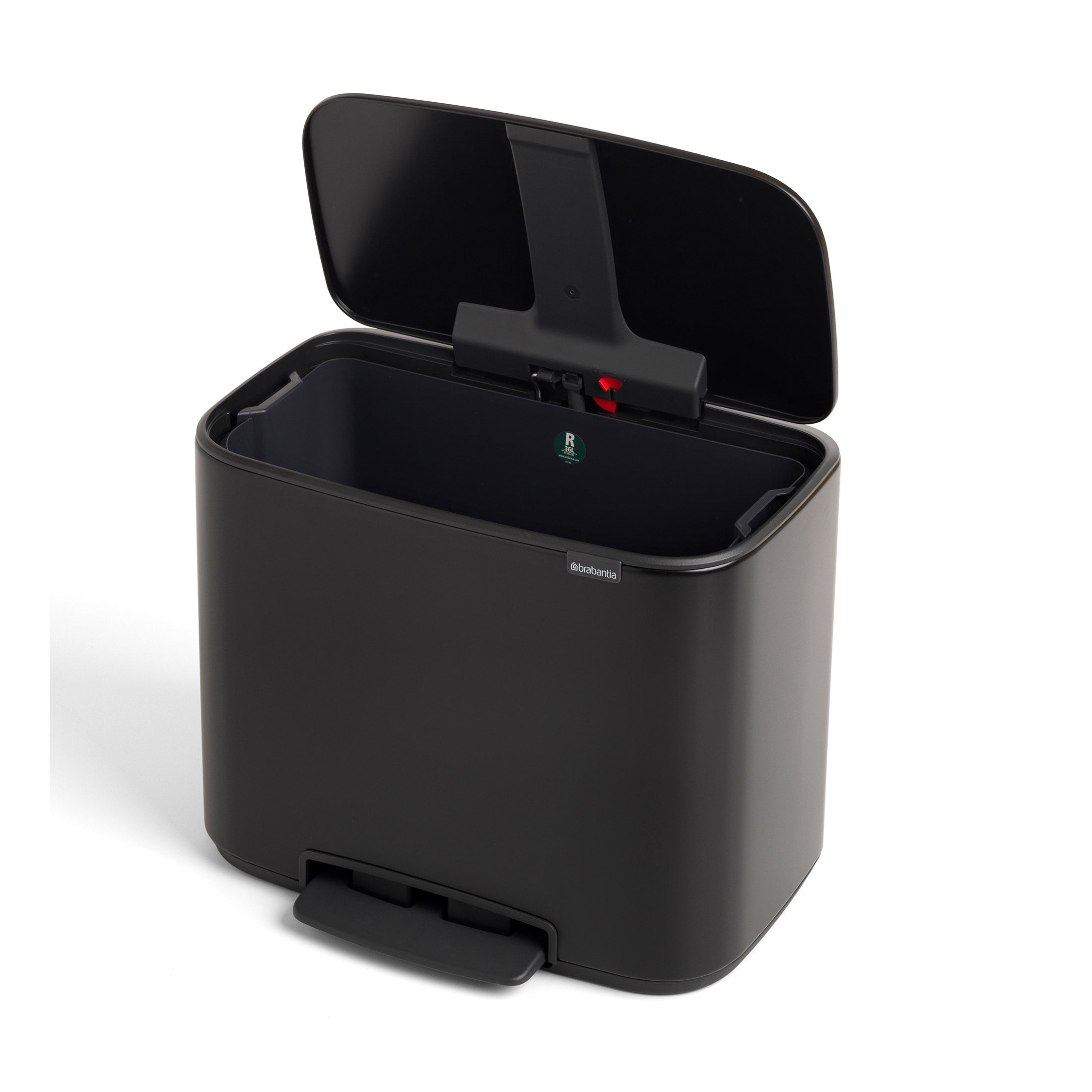 Brabantia BO Pedal Bin 36L Matt Black