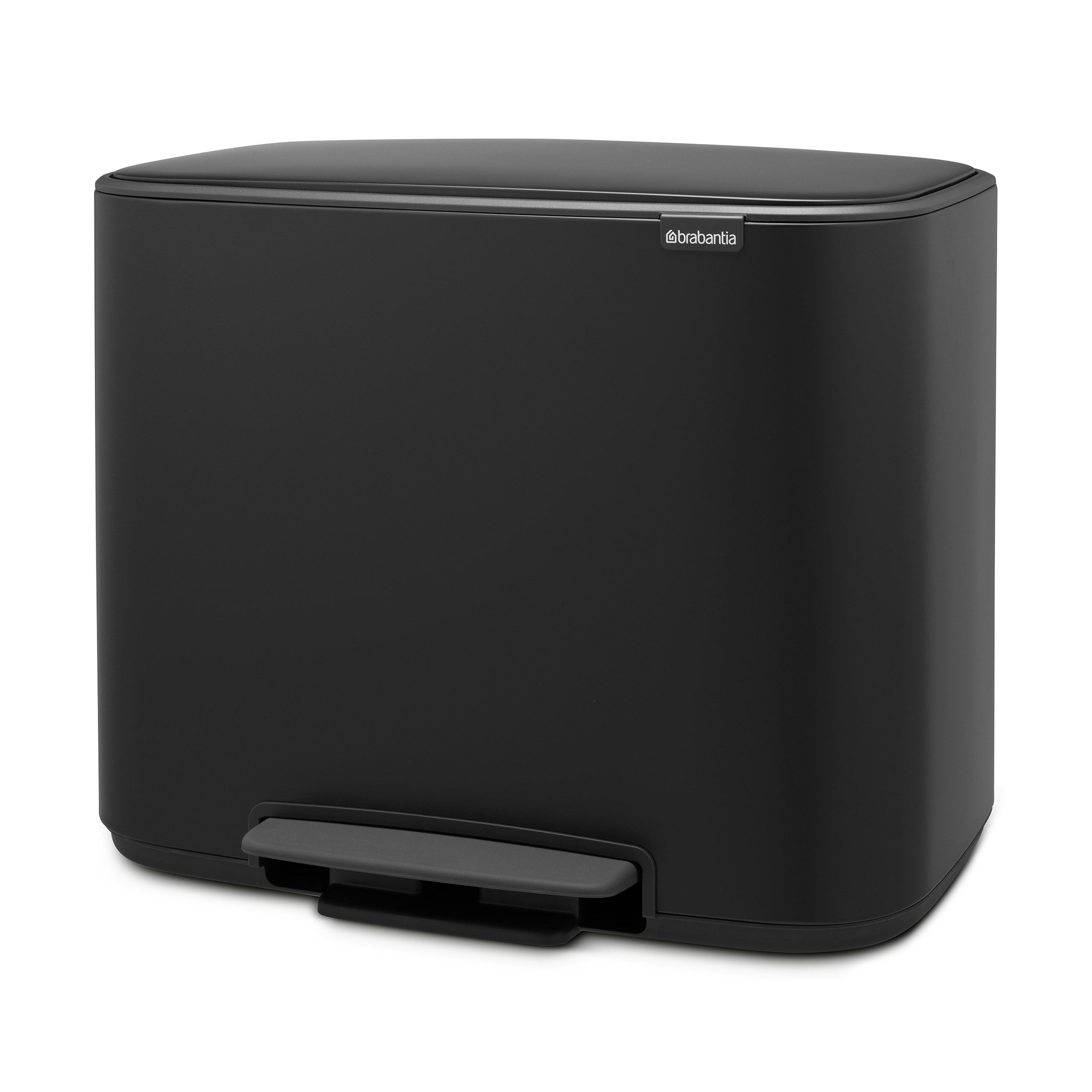 Brabantia BO Pedal Bin 36L Matt Black