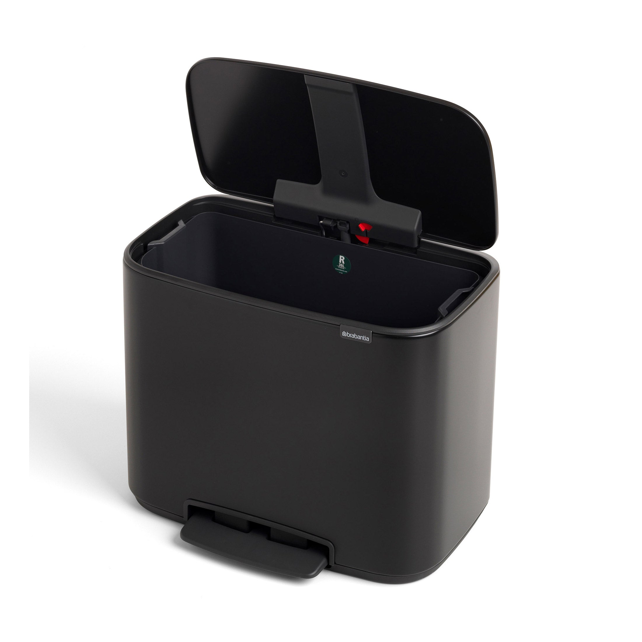 Brabantia BO Pedal Bin 36L Matt Black