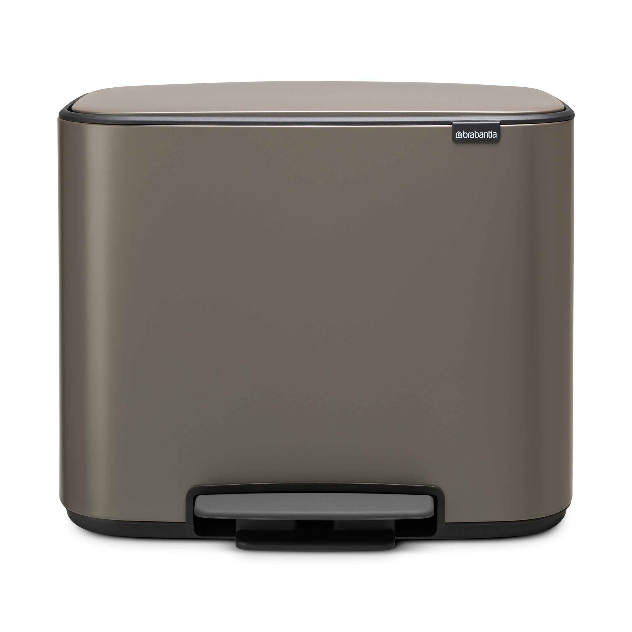 Brabantia BO Pedal Bin 36L Platinum