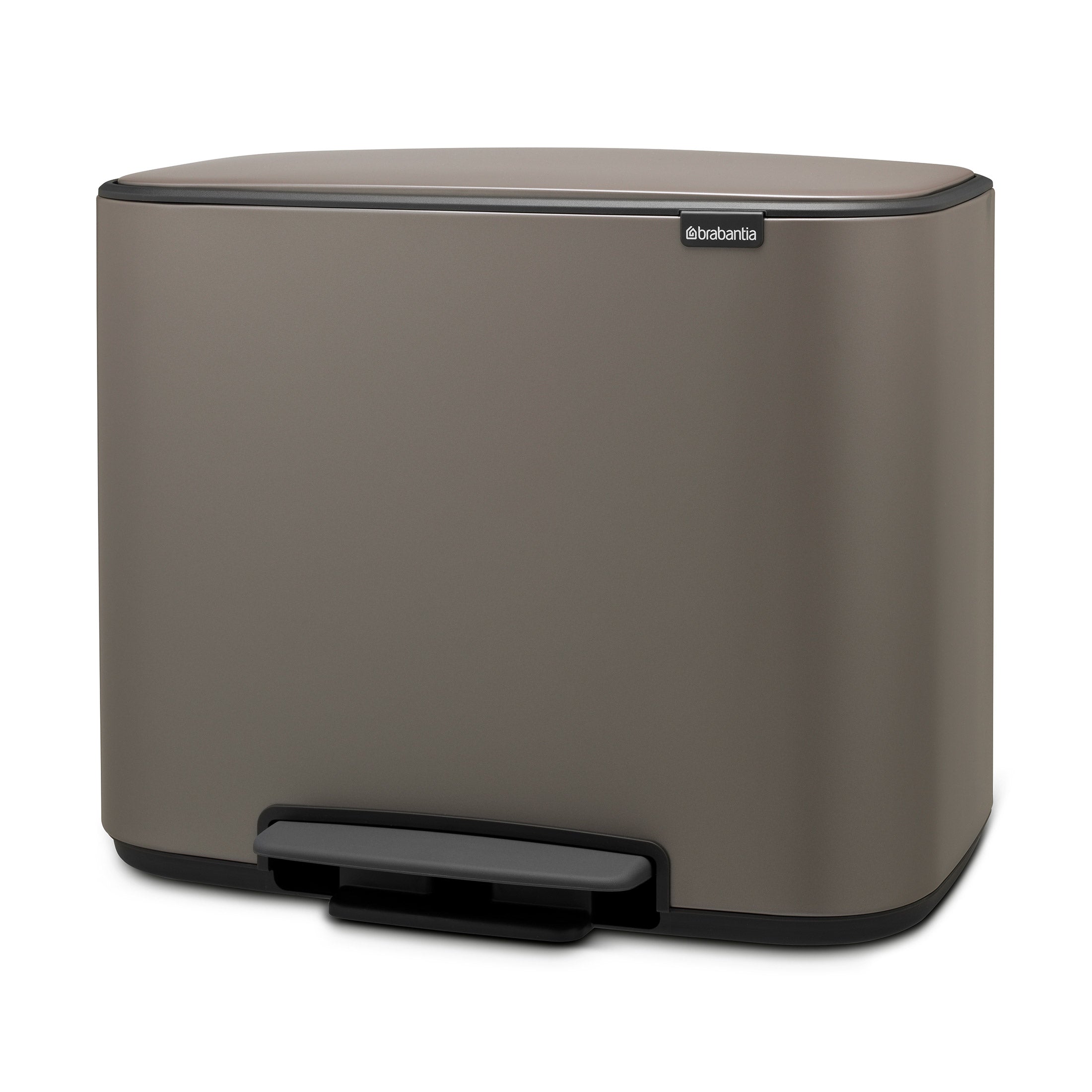 Brabantia BO Pedal Bin 36L Platinum