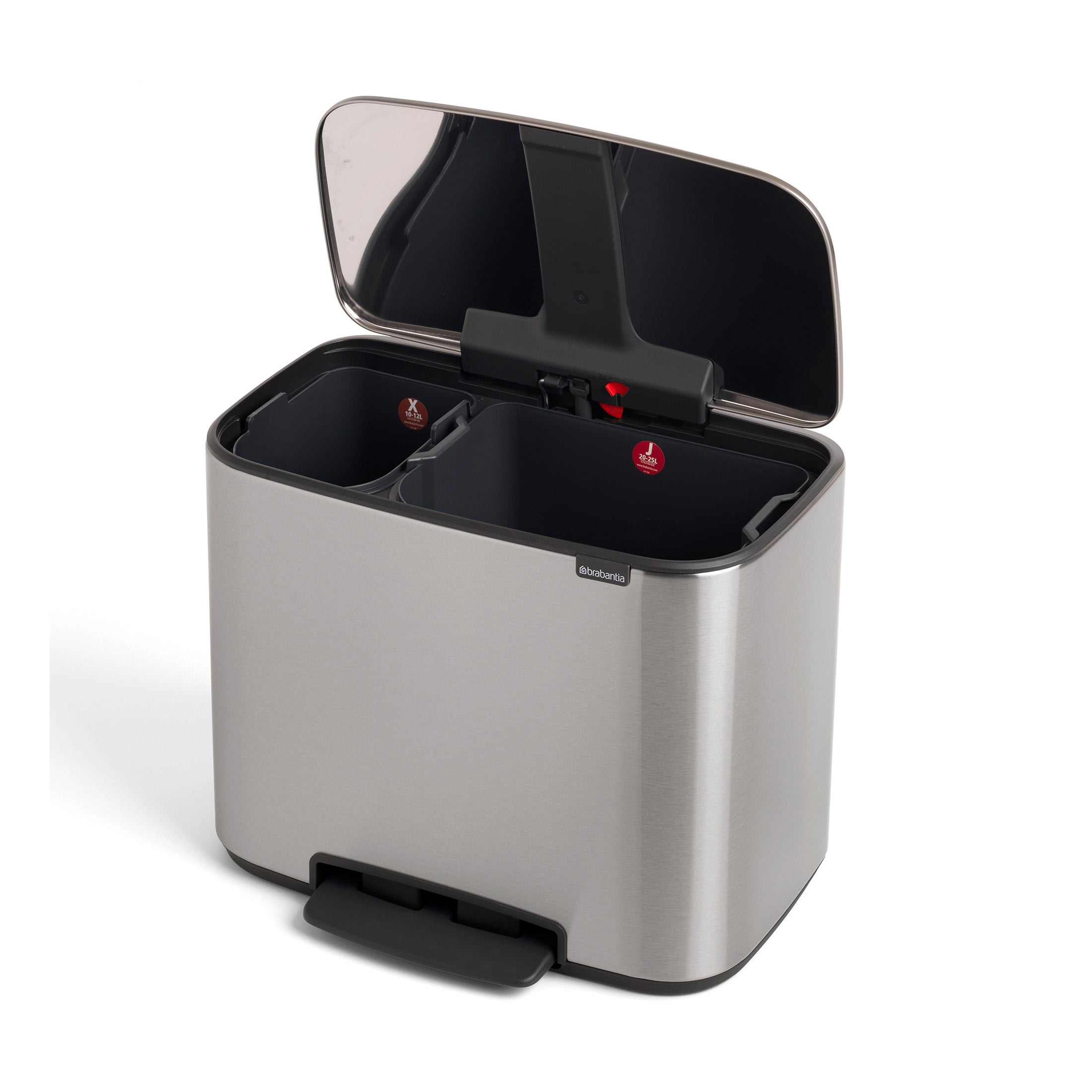 Brabantia BO Pedal Bin 36L Matt Steel FPP