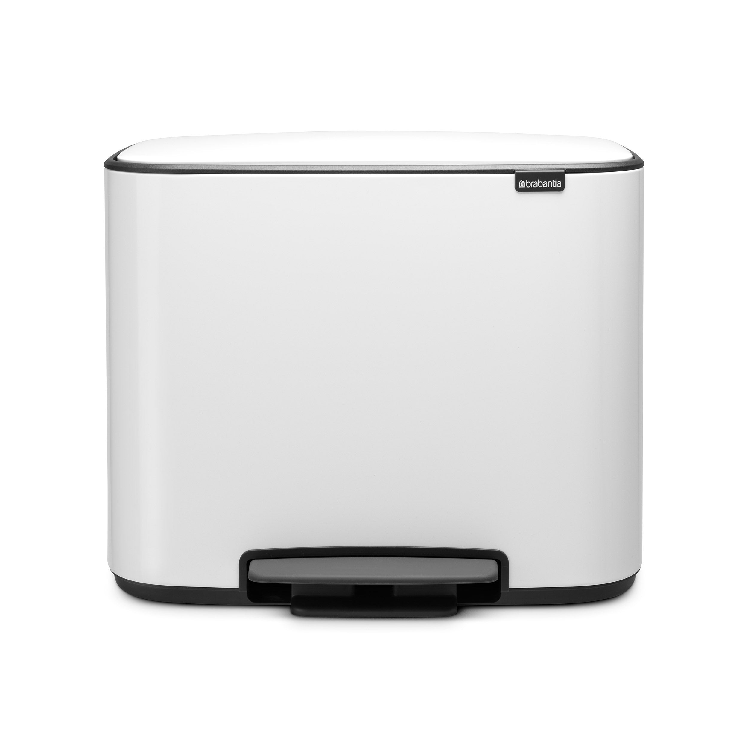 Brabantia BO Pedal Bin 11/23L White