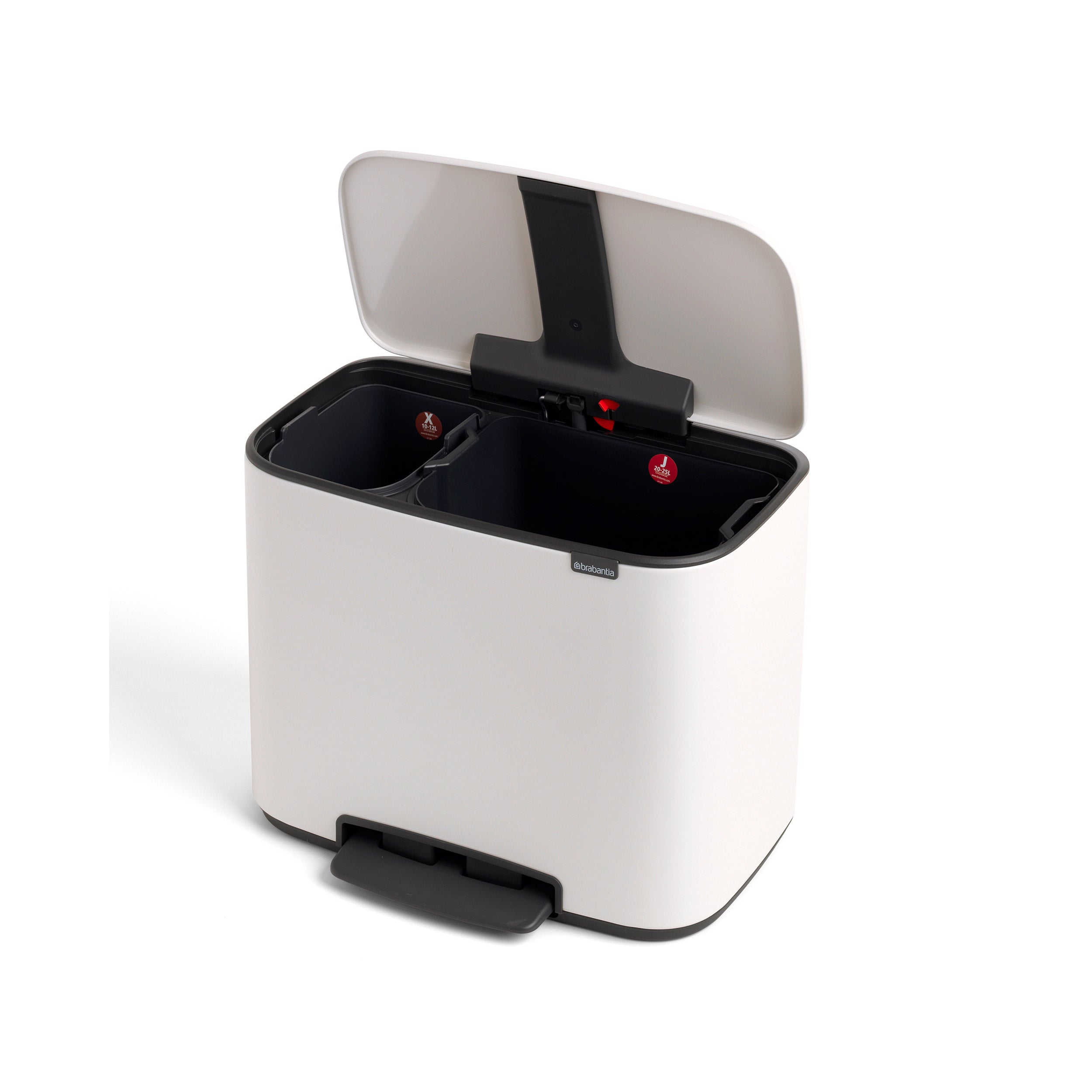 Brabantia BO Pedal Bin 11/23L White