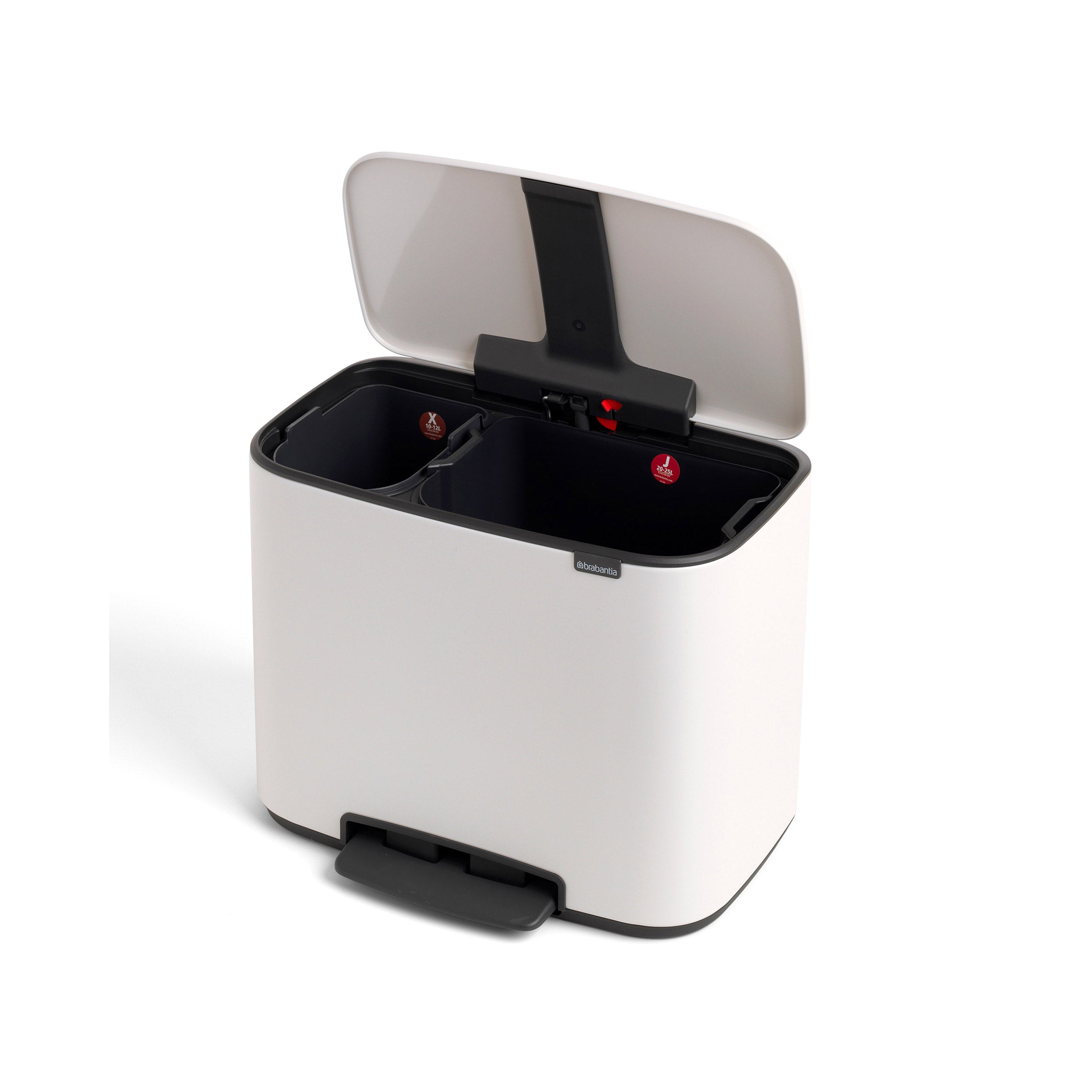 Brabantia BO Pedal Bin 11/23L White