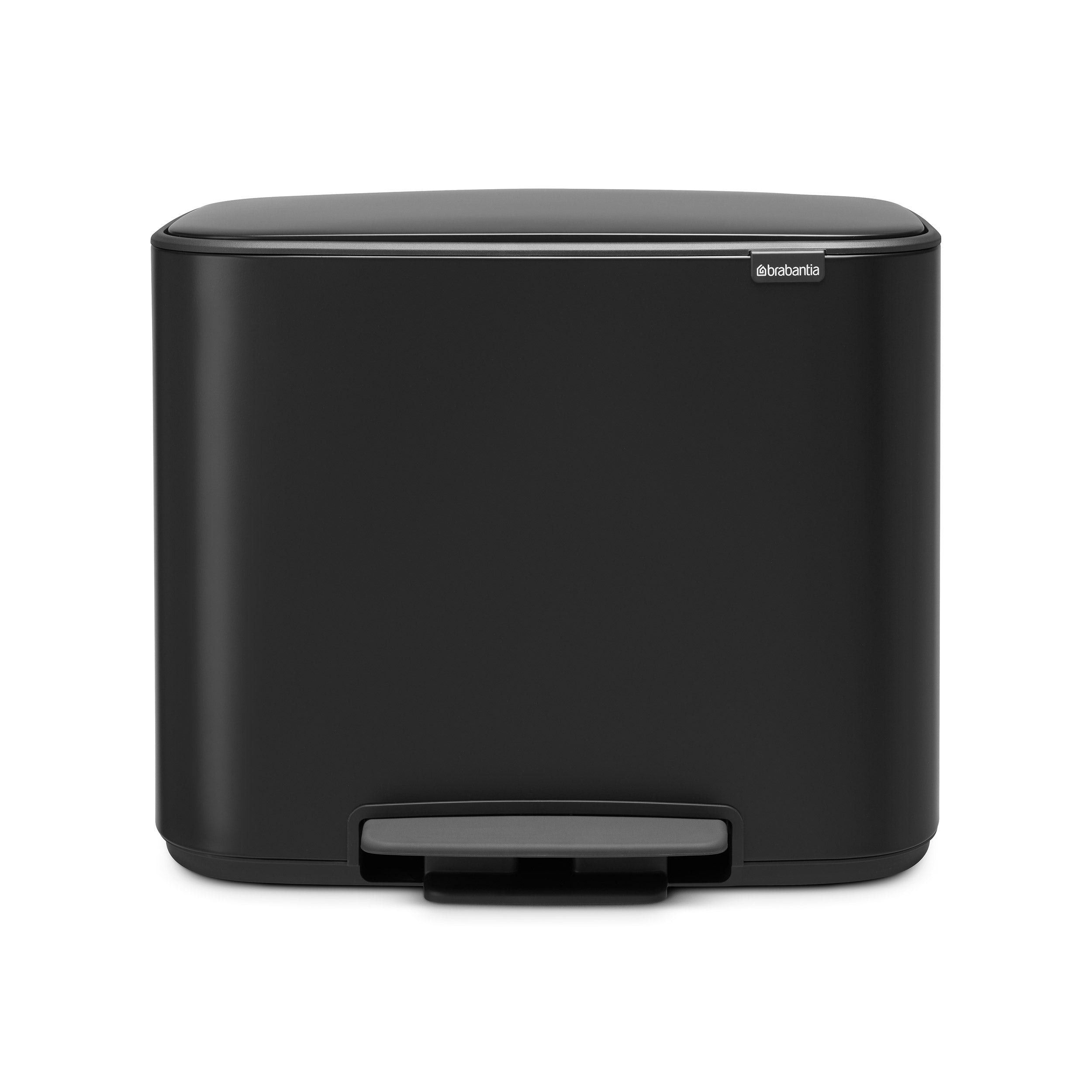 Brabantia BO Pedal Bin 11/23L Matt Black