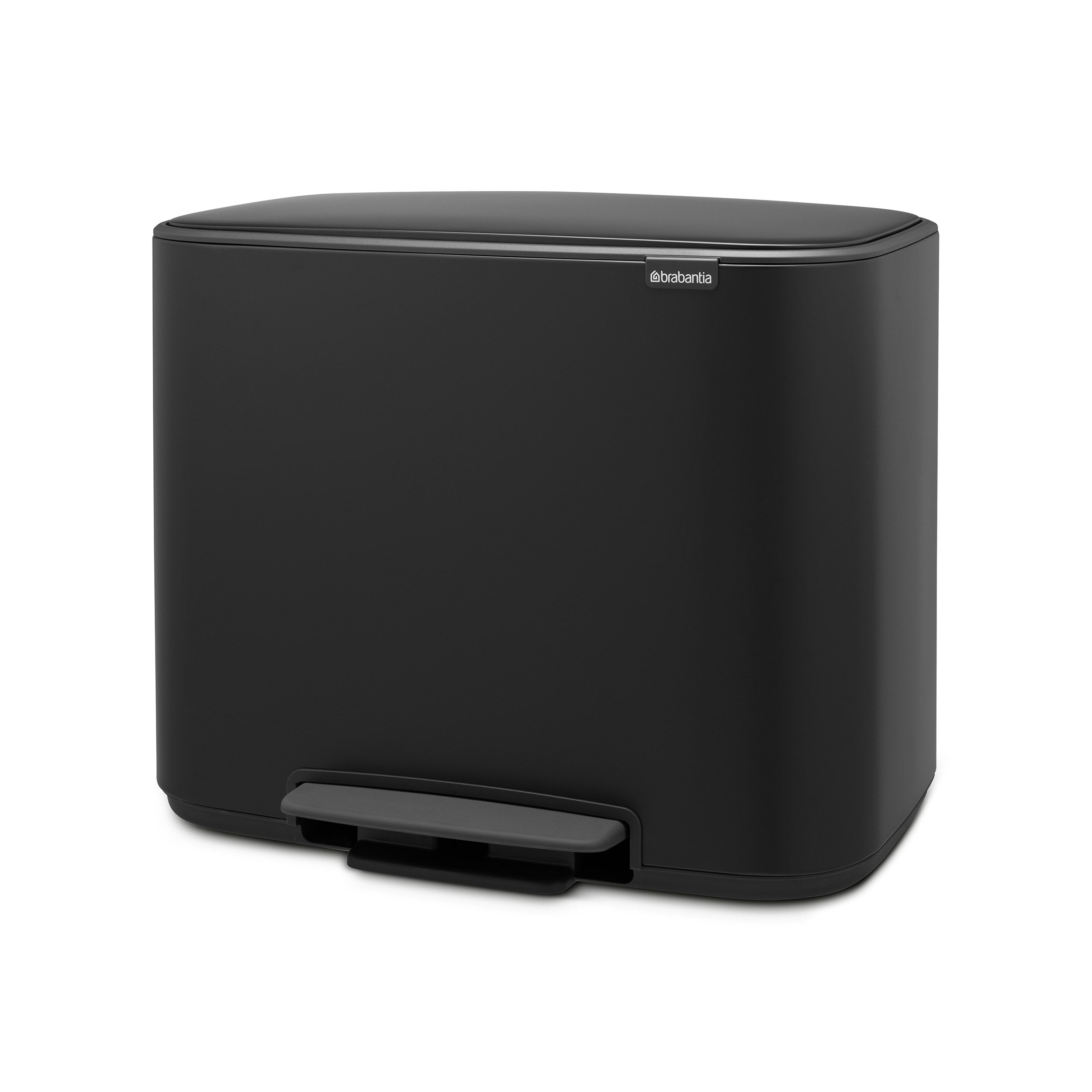 Brabantia BO Pedal Bin 11/23L Matt Black