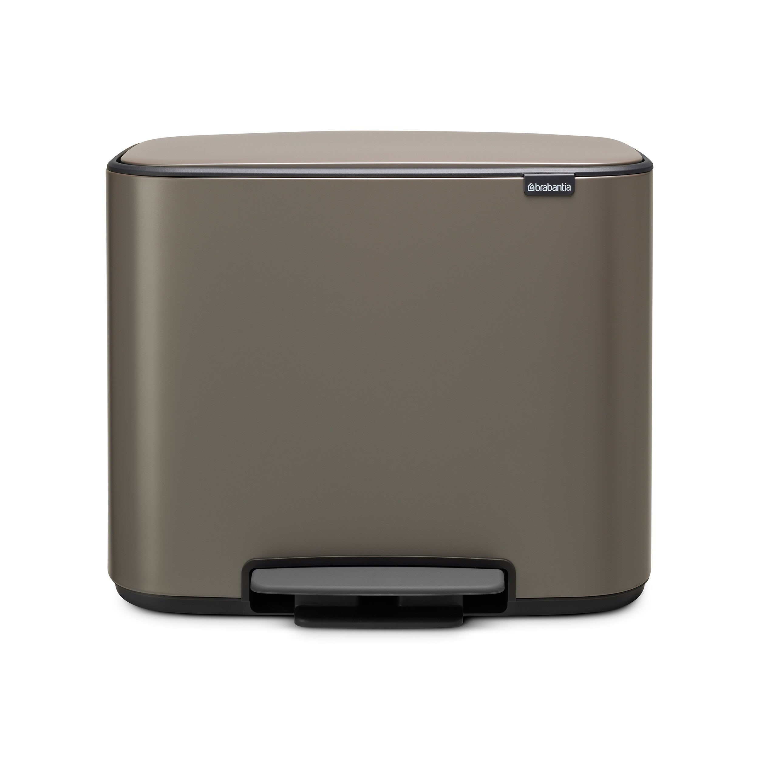 Brabantia BO Pedal Bin 11/23L Platinum