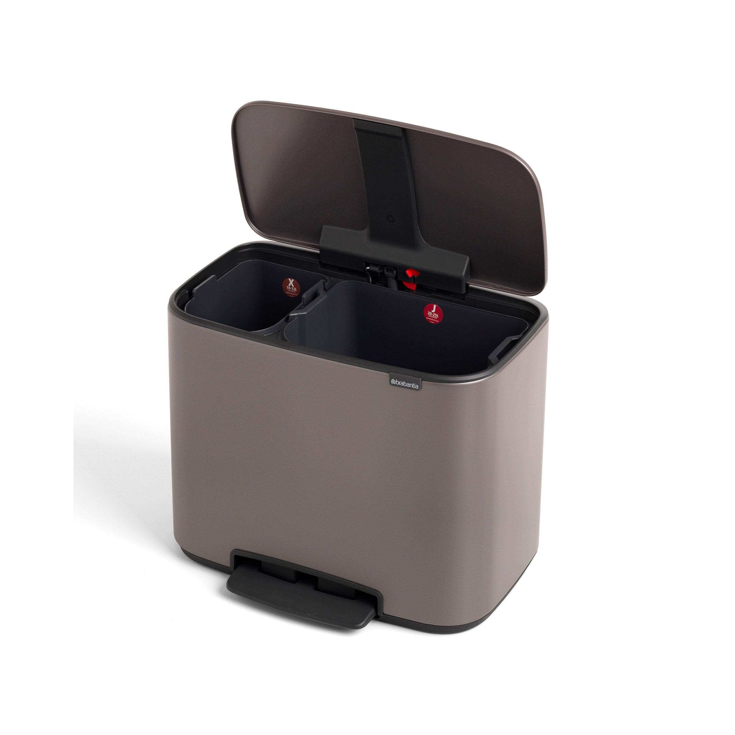Brabantia BO Pedal Bin 11/23L Platinum