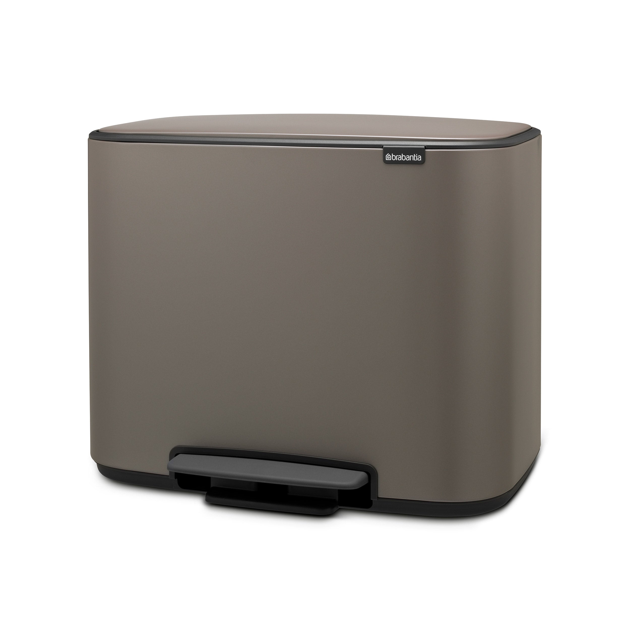 Brabantia BO Pedal Bin 11/23L Platinum