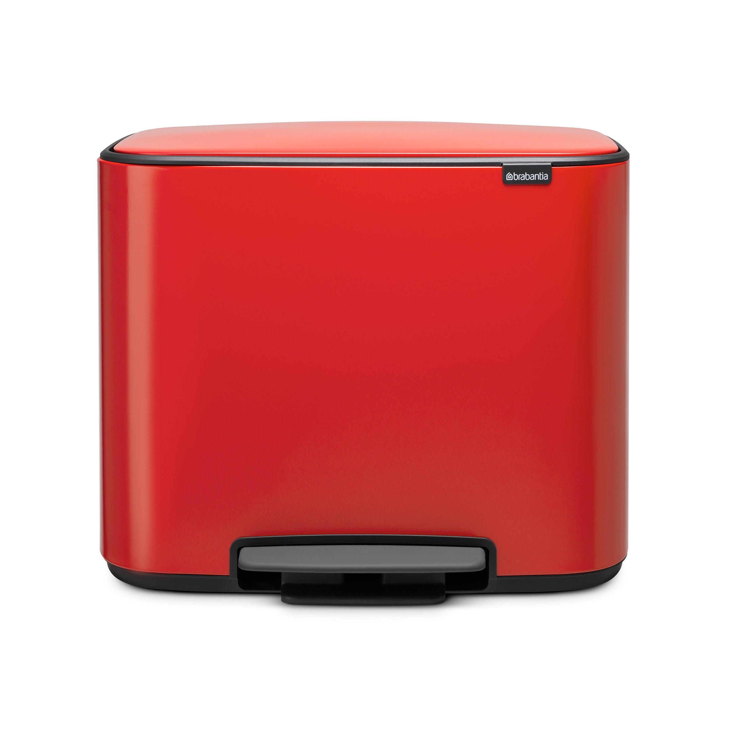 Brabantia BO Pedal Bin 11/23L Passion Red