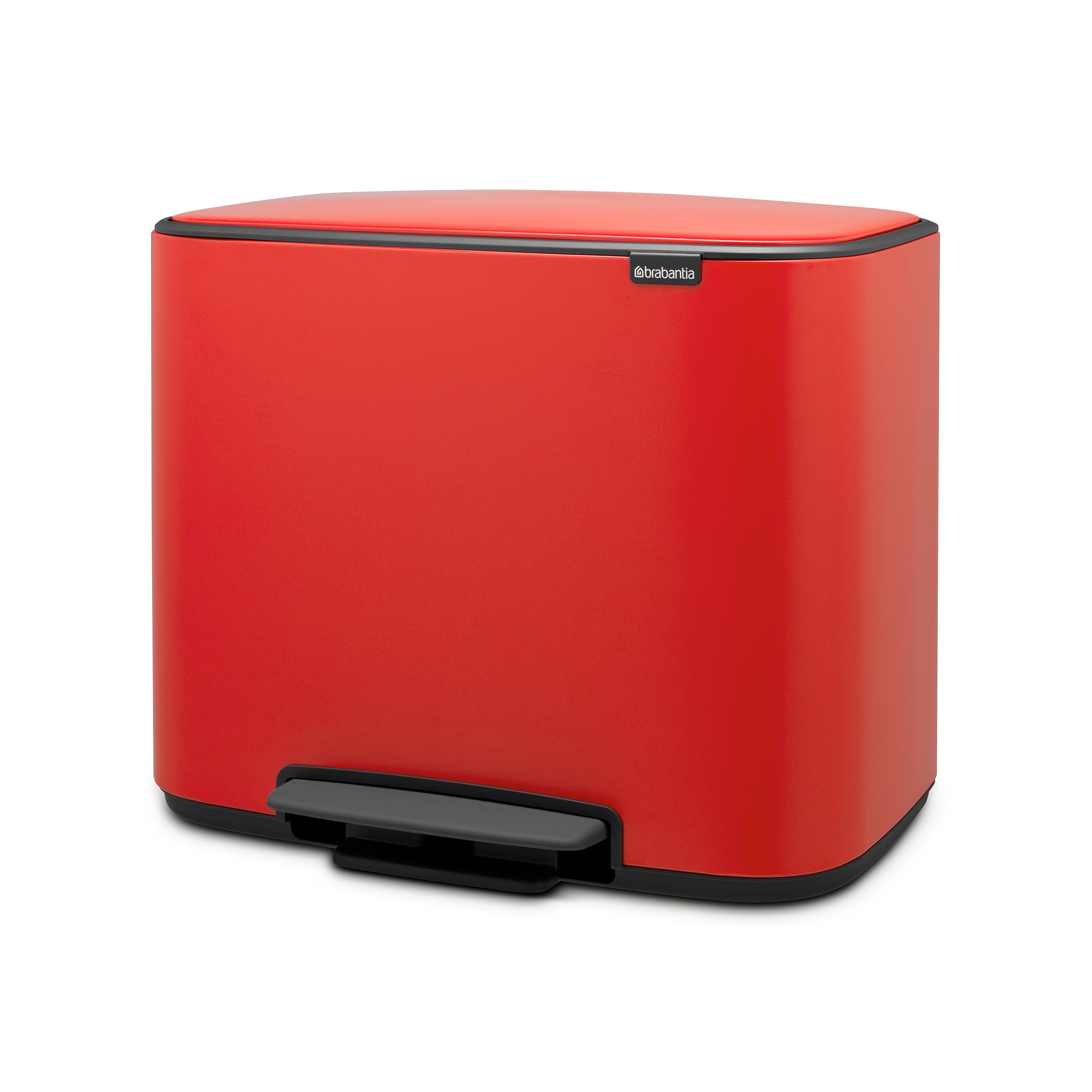 Brabantia BO Pedal Bin 11/23L Passion Red