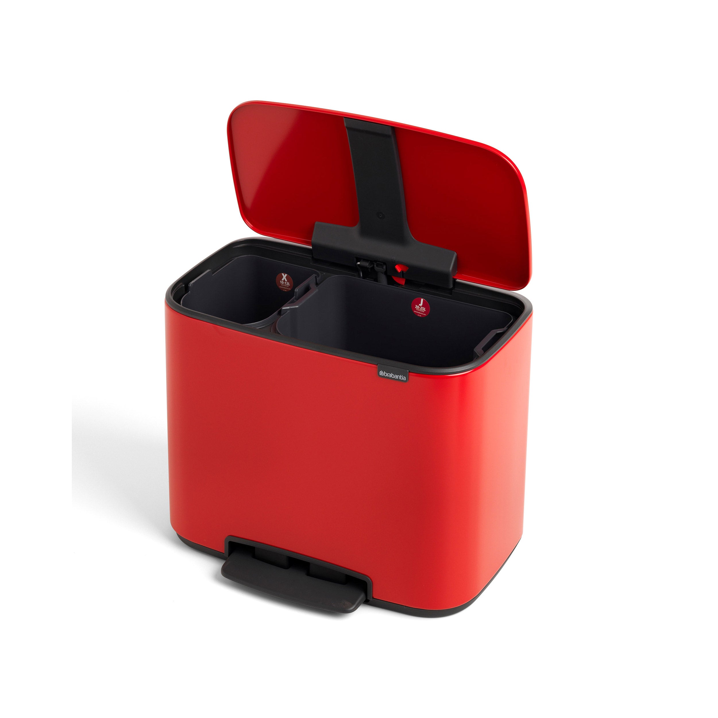 Brabantia BO Pedal Bin 11/23L Passion Red