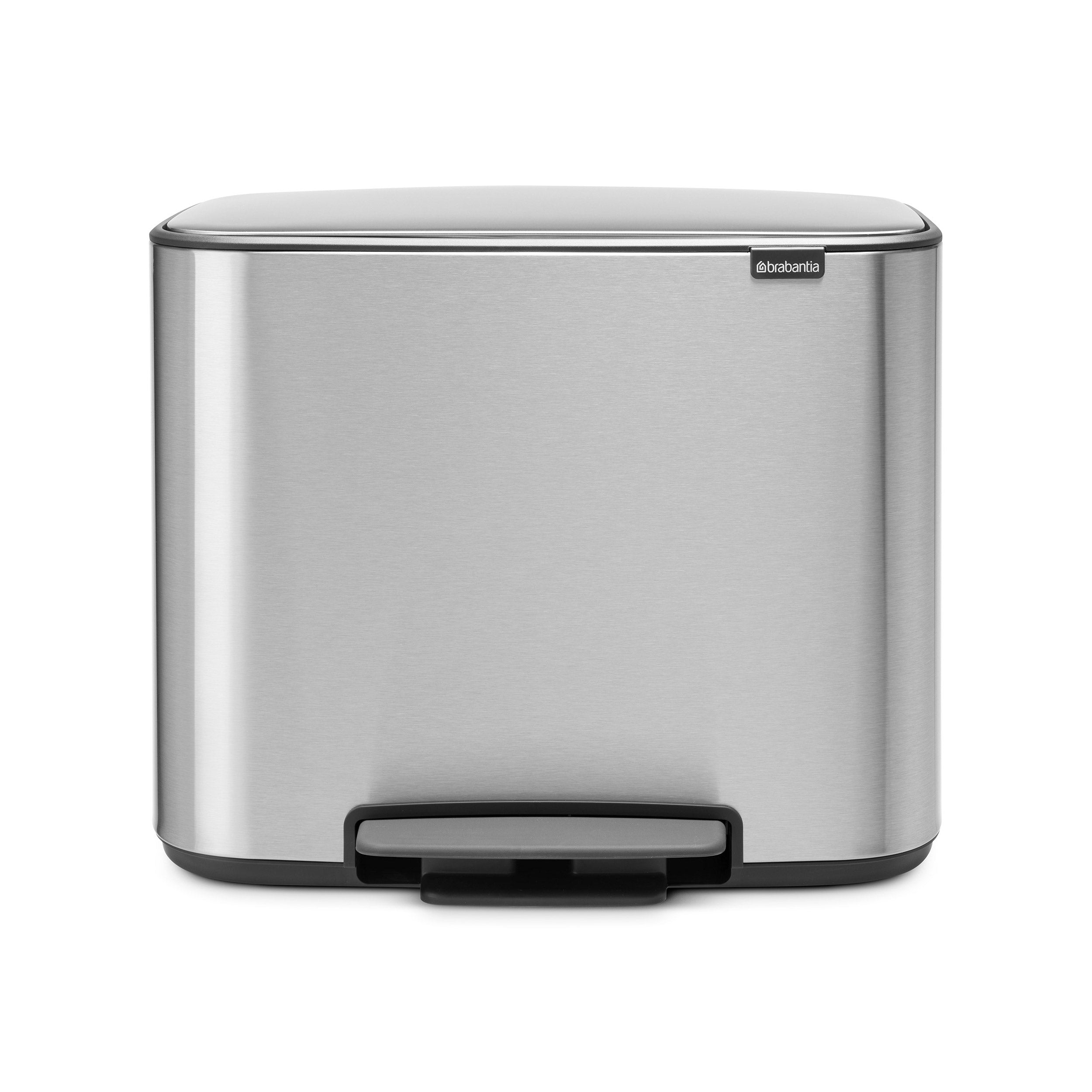 Brabantia BO Pedal Bin 11/23L Matt Steel FPP