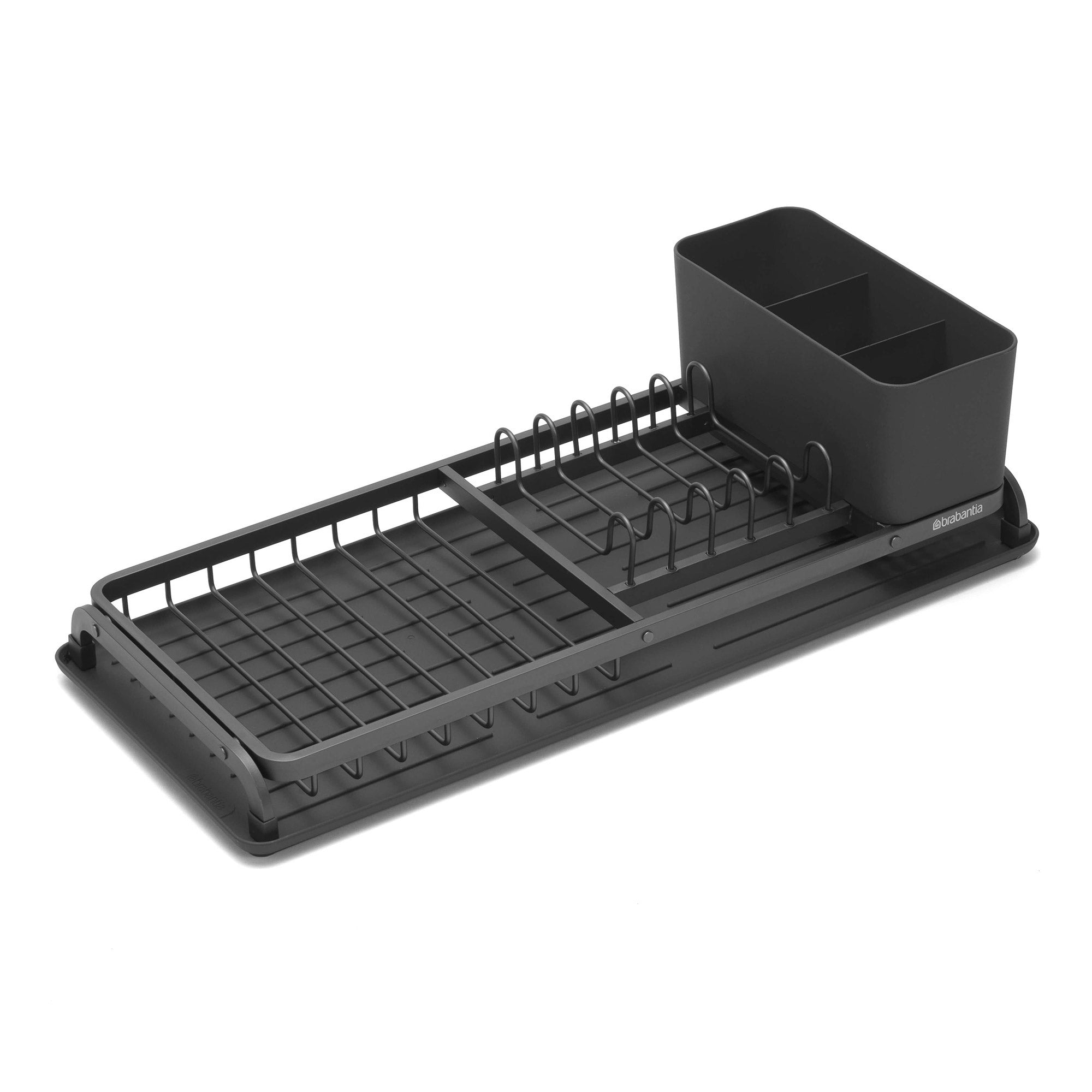 Brabantia Compact Dish Drying Rack - Dark Grey
