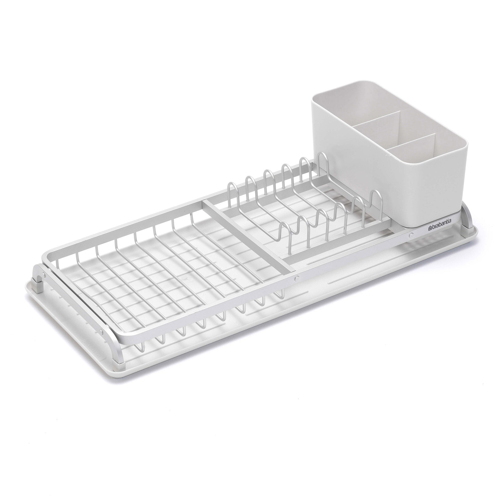 Brabantia Compact Dish Drying Rack - Light Grey