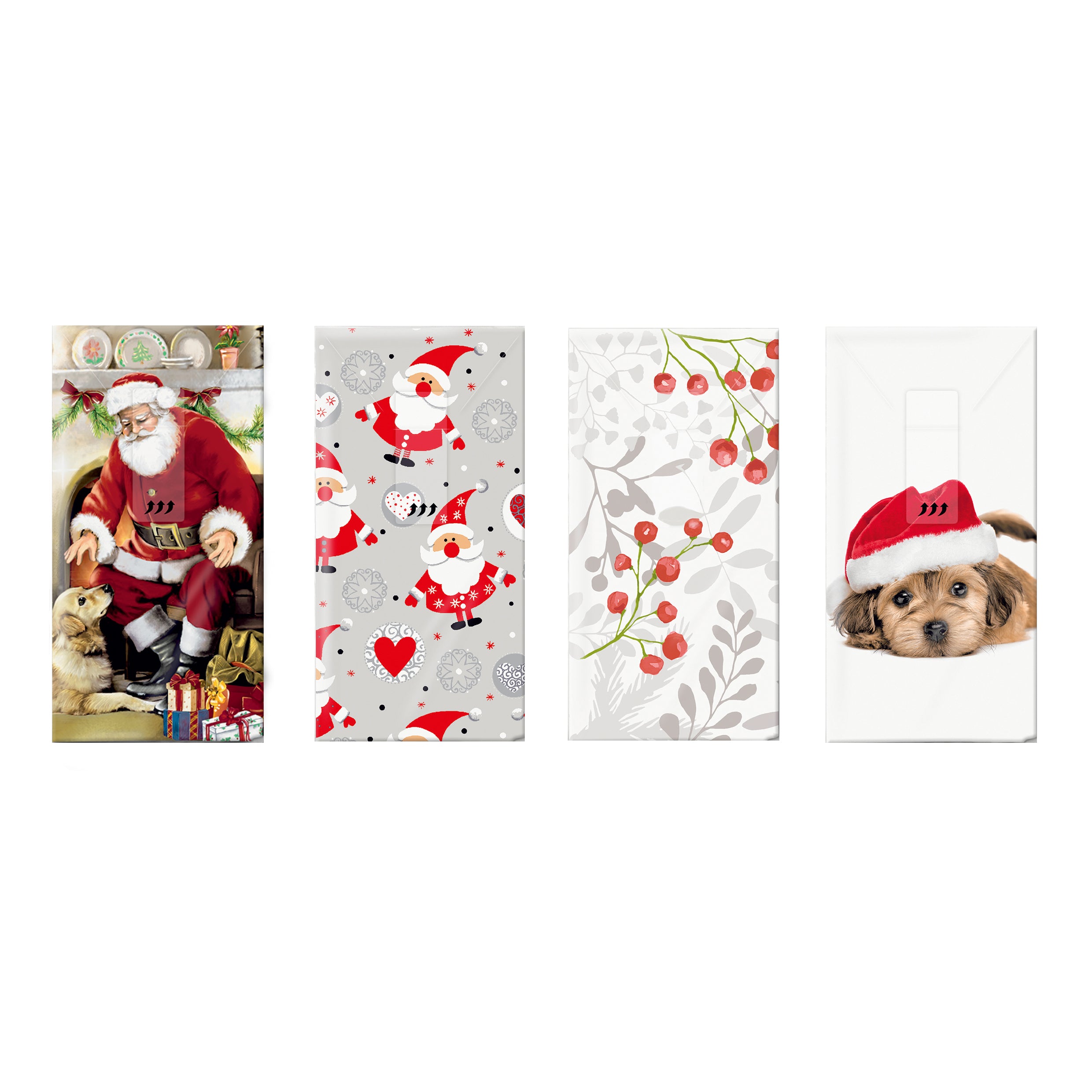 Paper+Design Red Christmas Hanky Pocket Tissue Pack