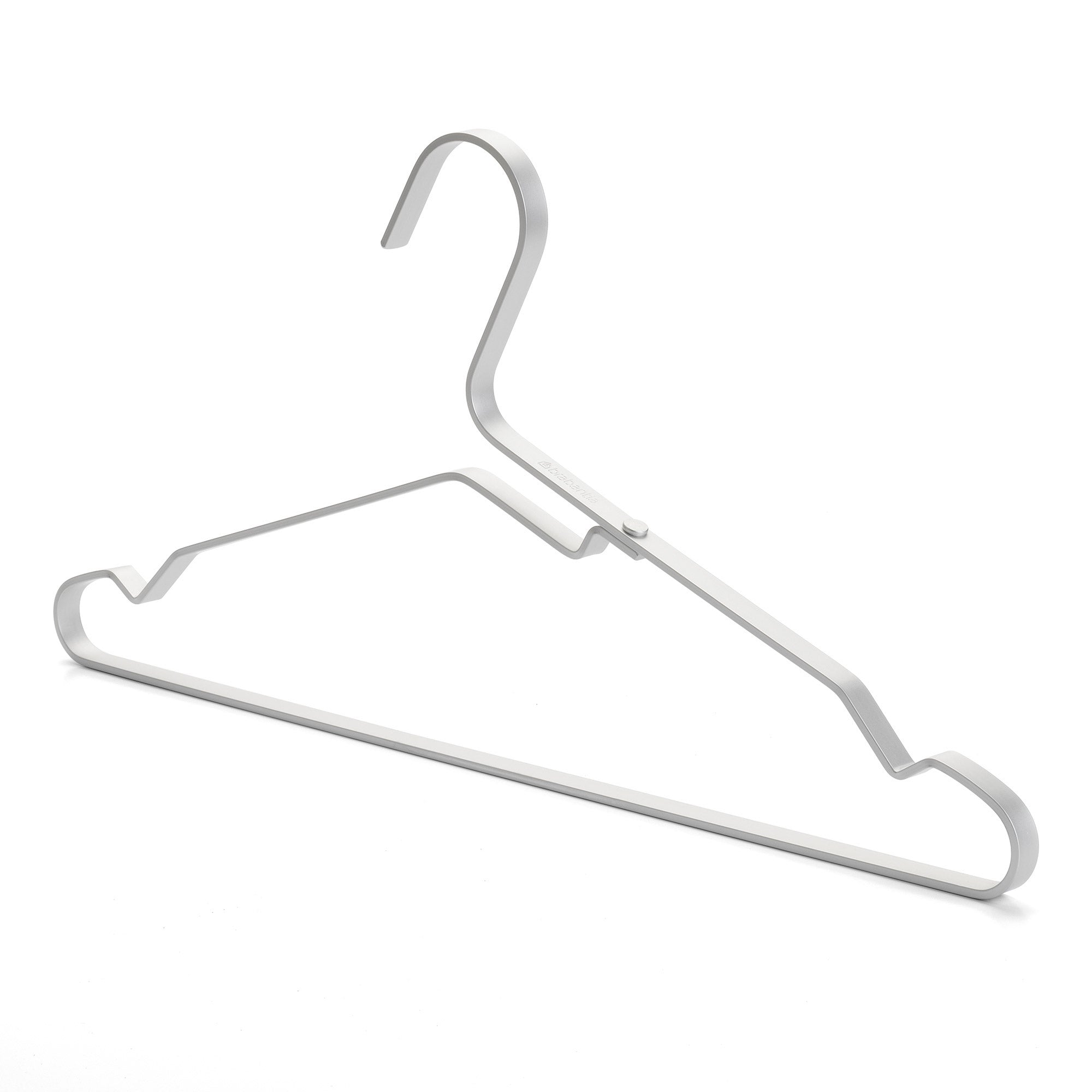 Brabantia Aluminium Clothes Hanger Set of 4 - Silver