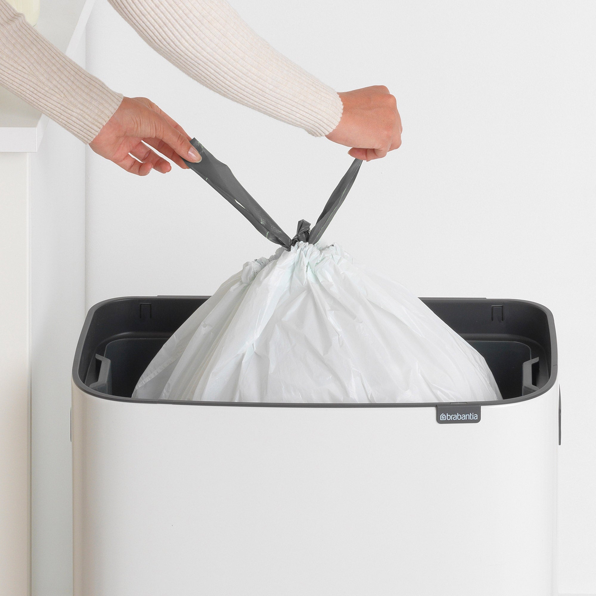 Brabantia BO Touch Bin 60L White