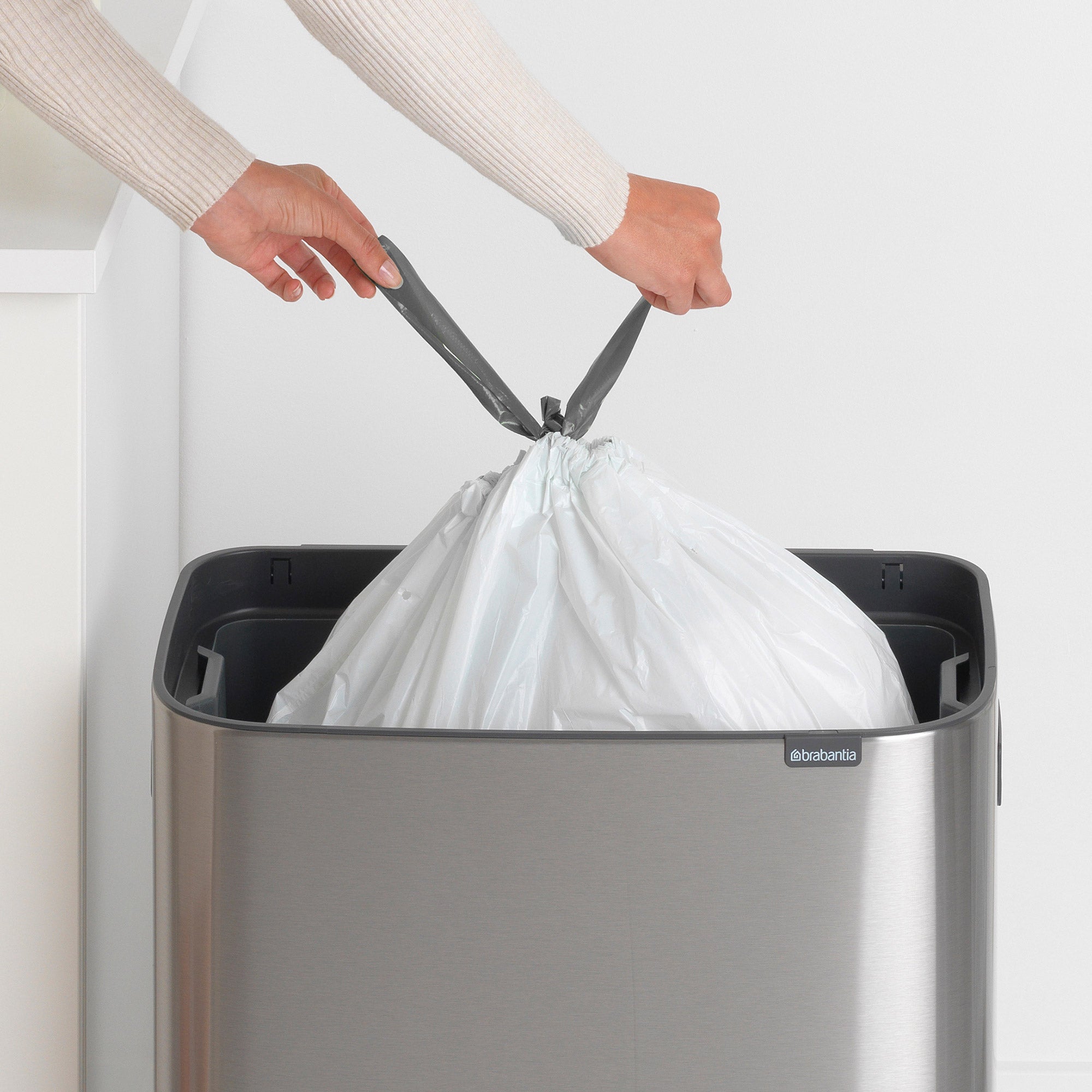Brabantia BO Touch Bin 60L Matt Steel FPP