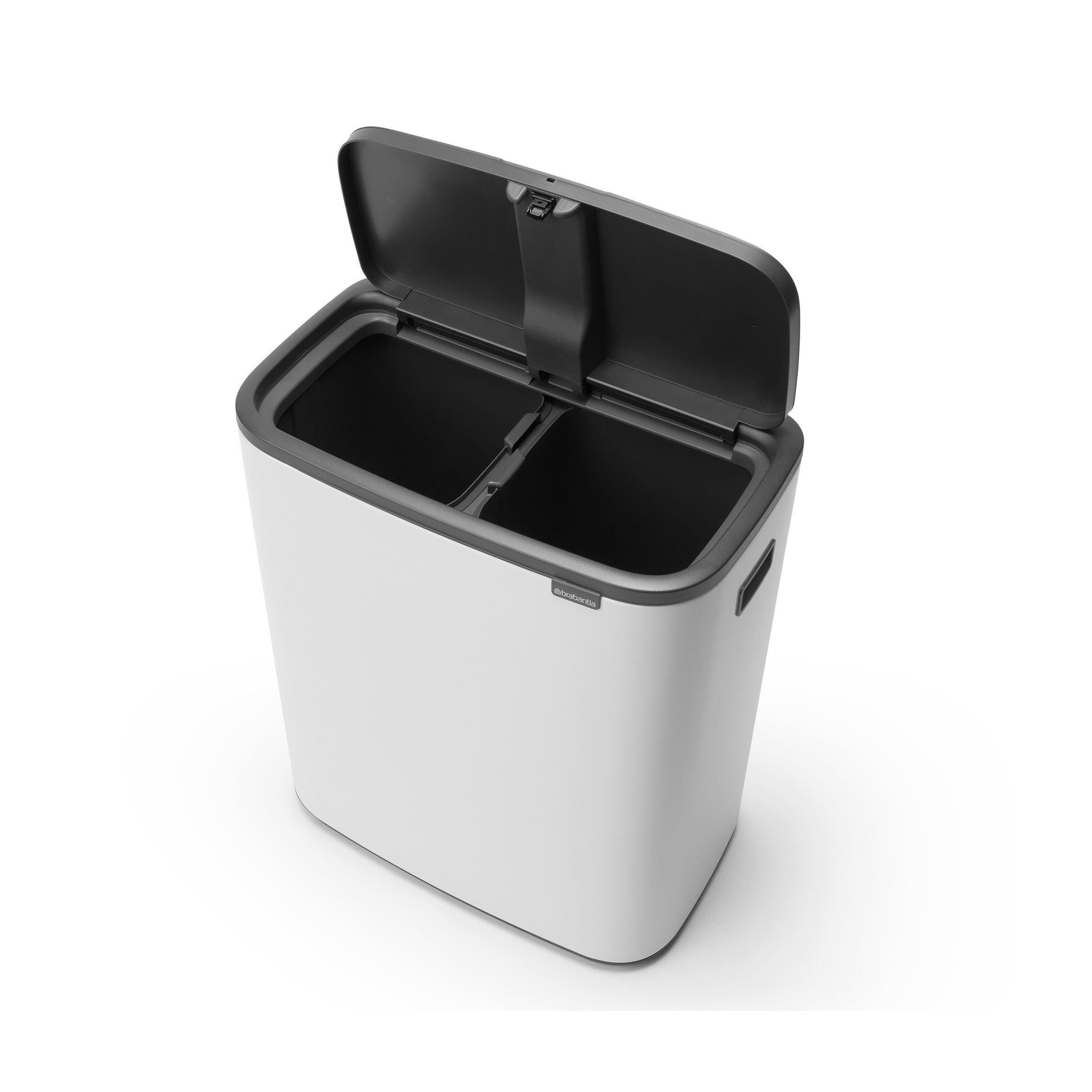 Brabantia BO Touch Bin 2 x 30L White