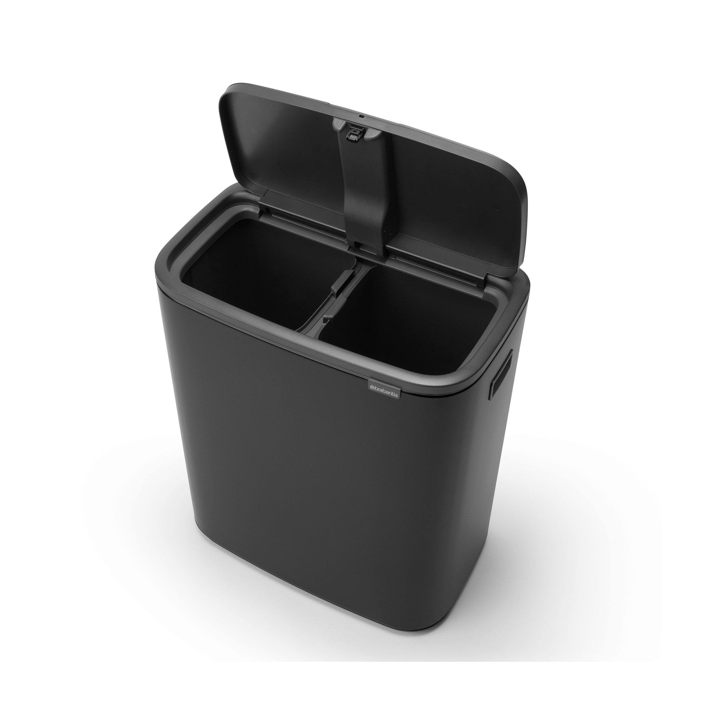 Brabantia BO Touch Bin 2 x 30L Matt Black
