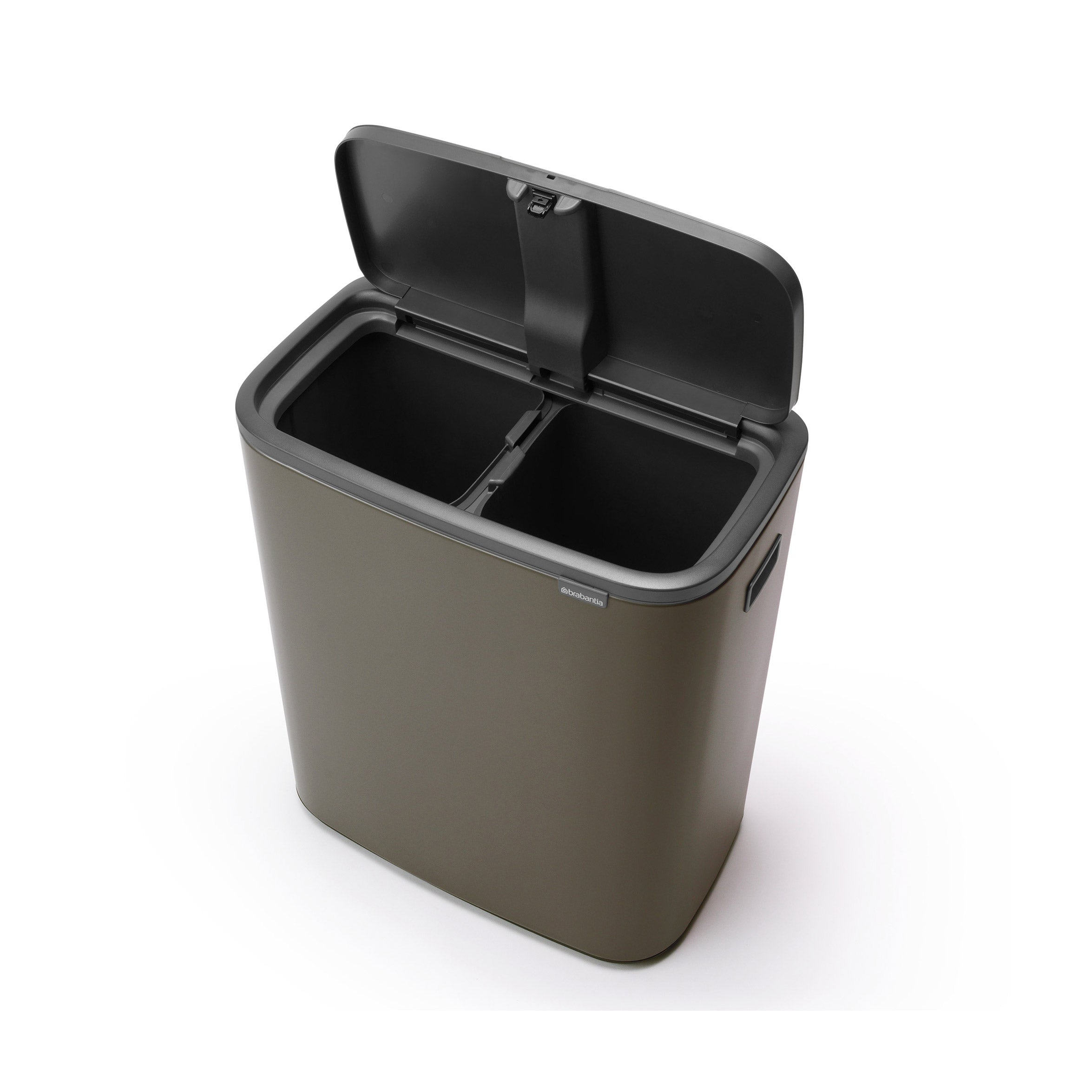 Brabantia BO Touch Bin 2 x 30L Platinum