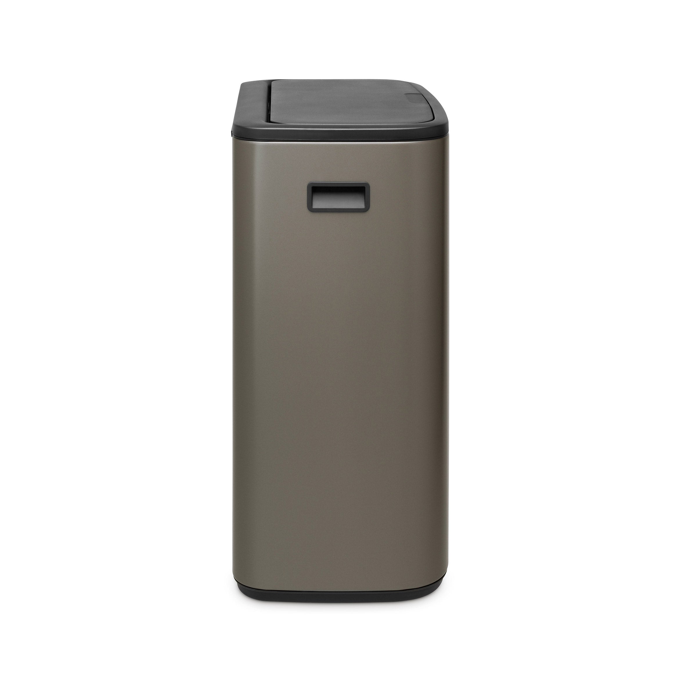 Brabantia BO Touch Bin 2 x 30L Platinum