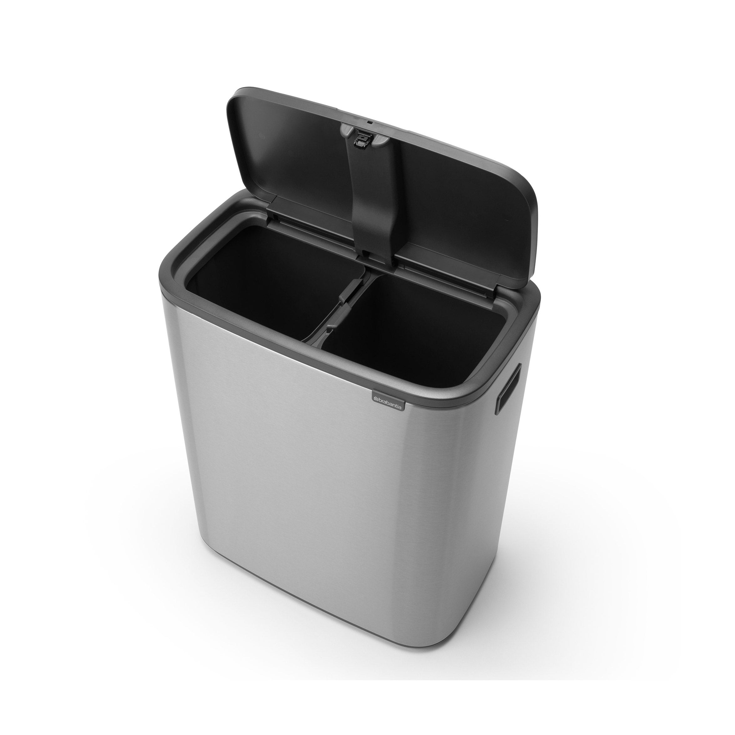Brabantia BO Touch Bin 2 x 30L Matt Steel FPP