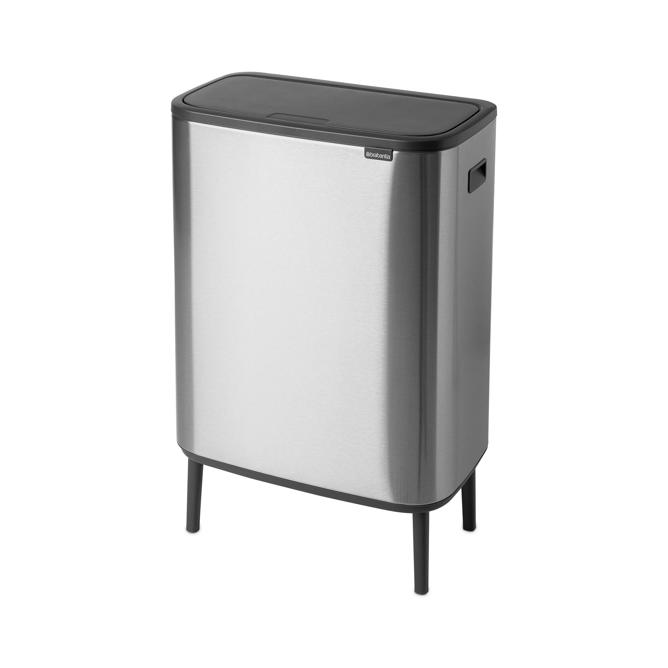 Brabantia BO Touch Bin Hi 60L Matt Steel FPP