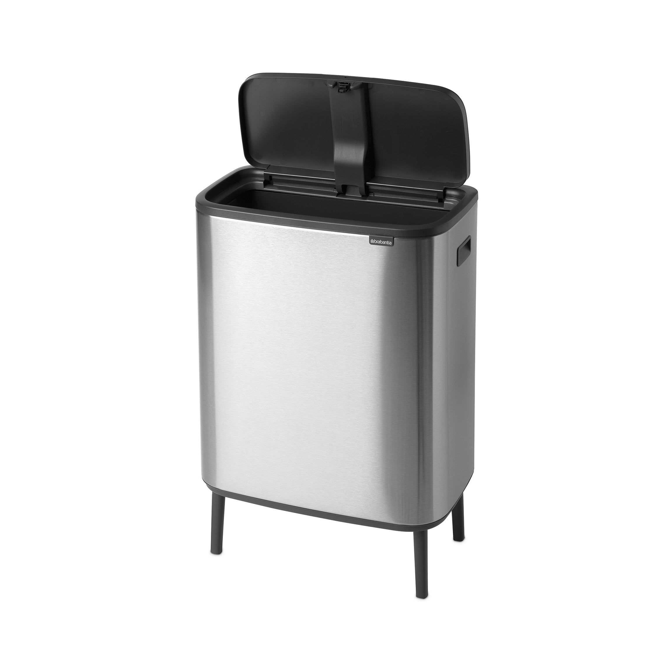 Brabantia BO Touch Bin Hi 60L Matt Steel FPP
