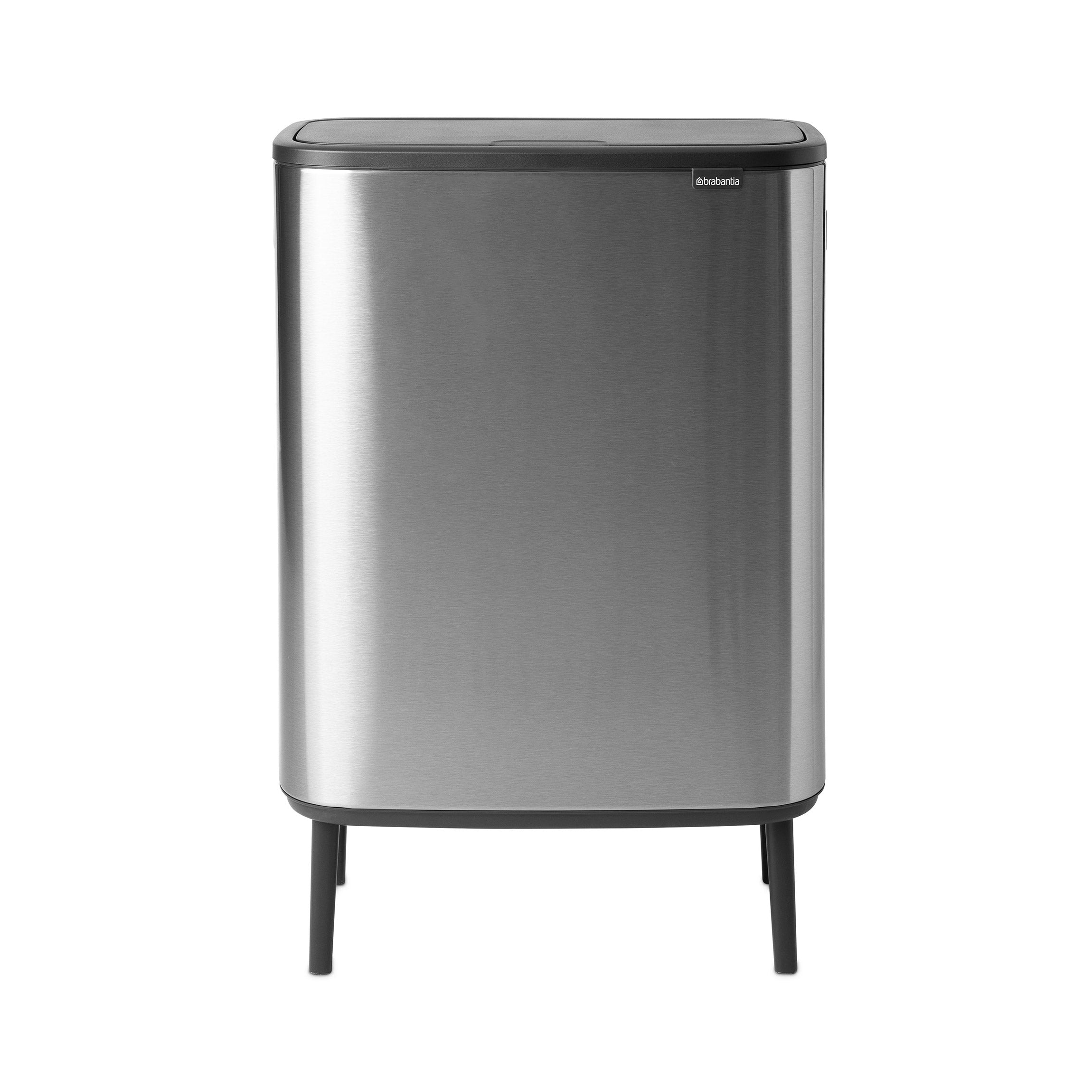 Brabantia BO Touch Bin Hi 60L Matt Steel FPP