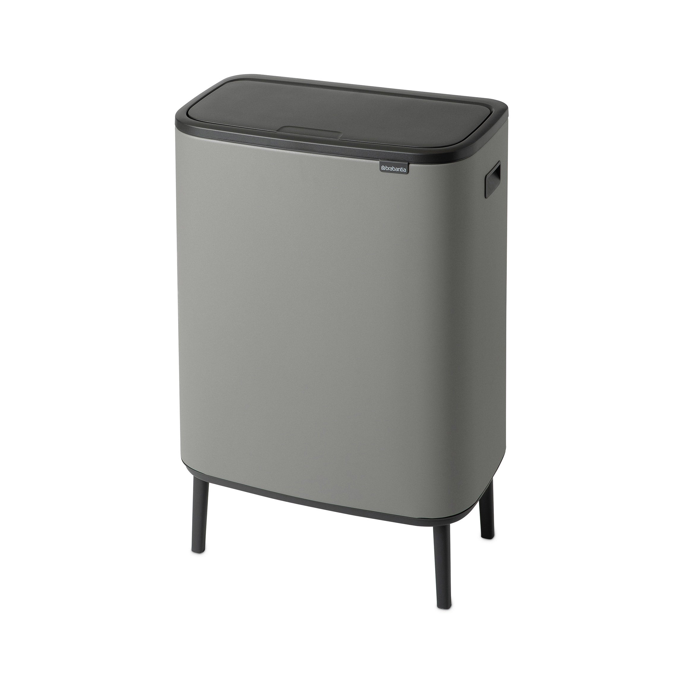 Brabantia BO Touch Bin Hi 60L Mineral Concrete Grey