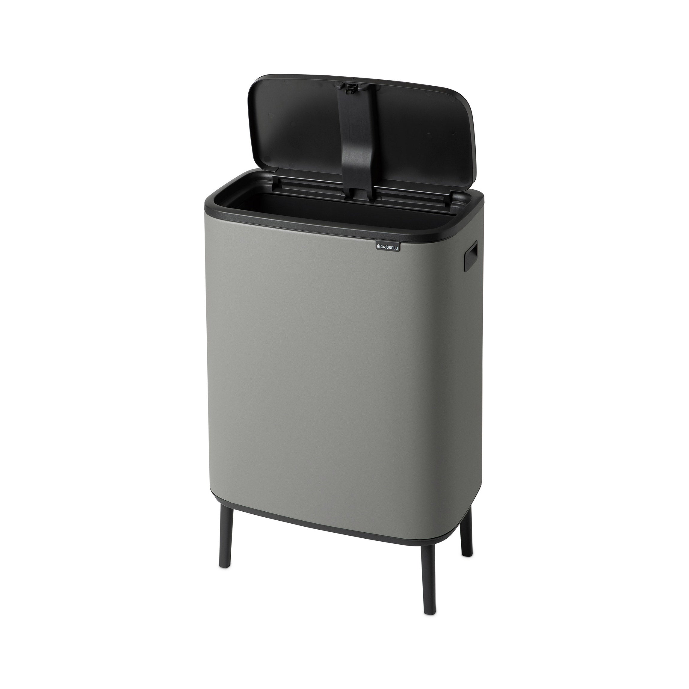 Brabantia BO Touch Bin Hi 60L Mineral Concrete Grey