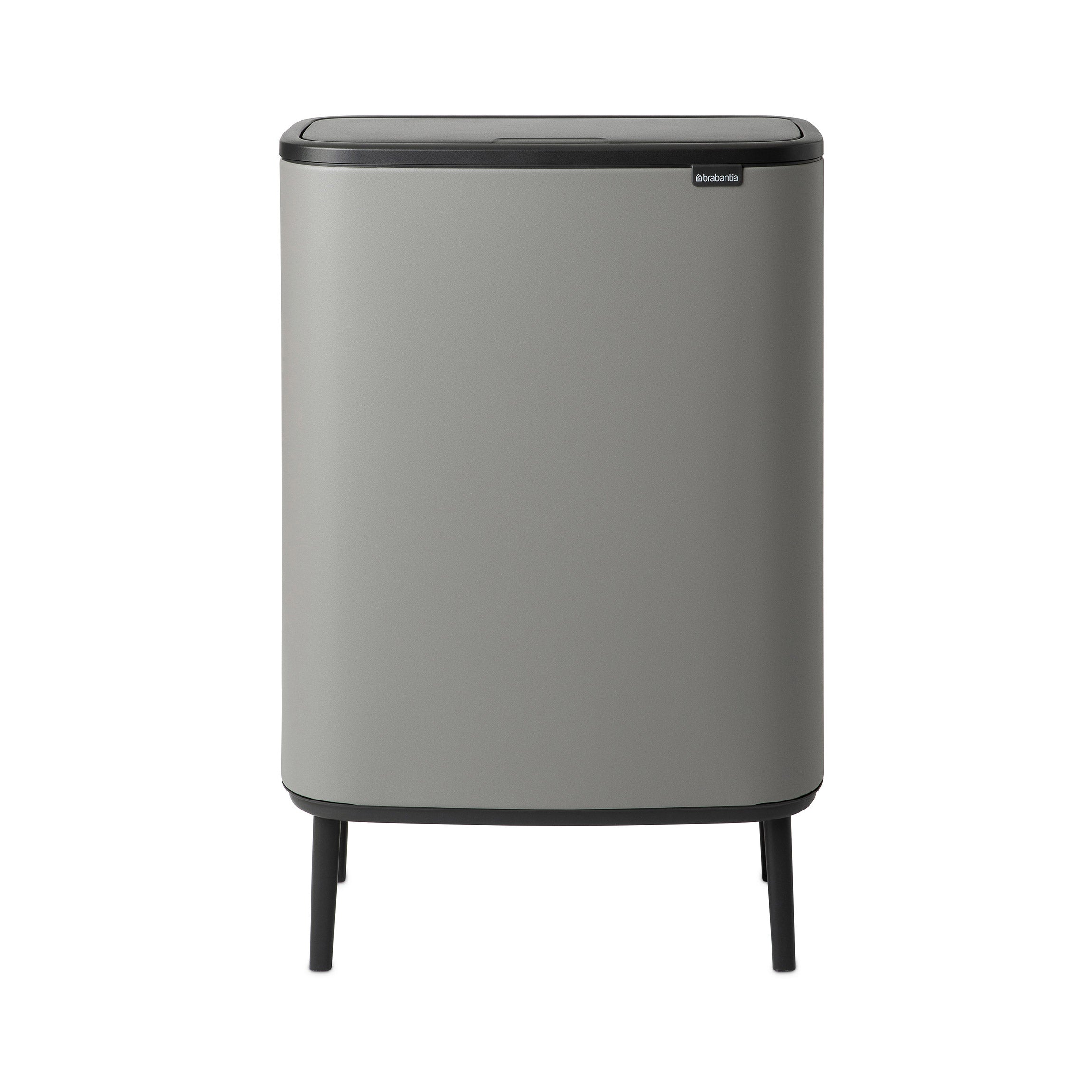 Brabantia BO Touch Bin Hi 60L Mineral Concrete Grey