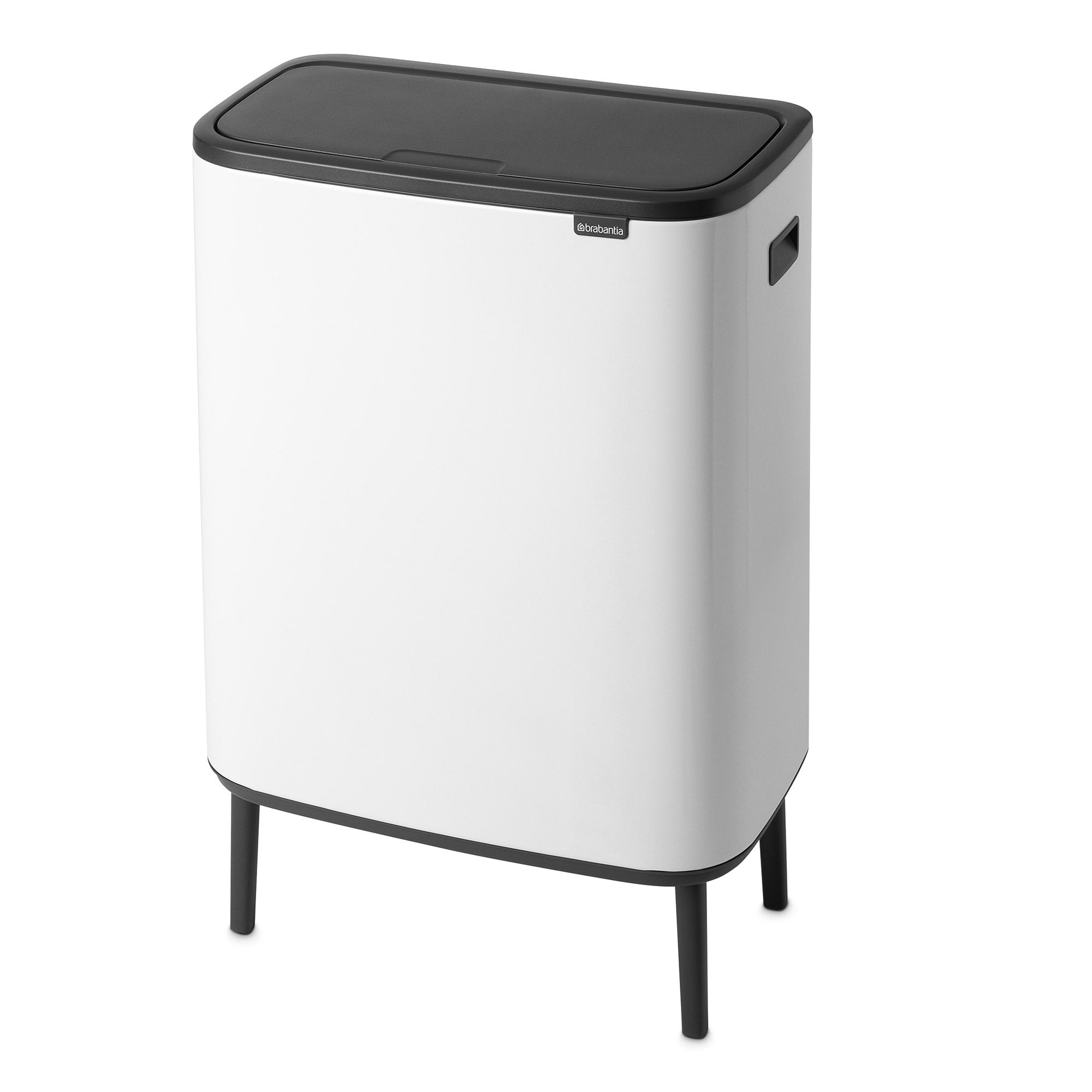 Brabantia BO Touch Bin Hi 2 x 30L White