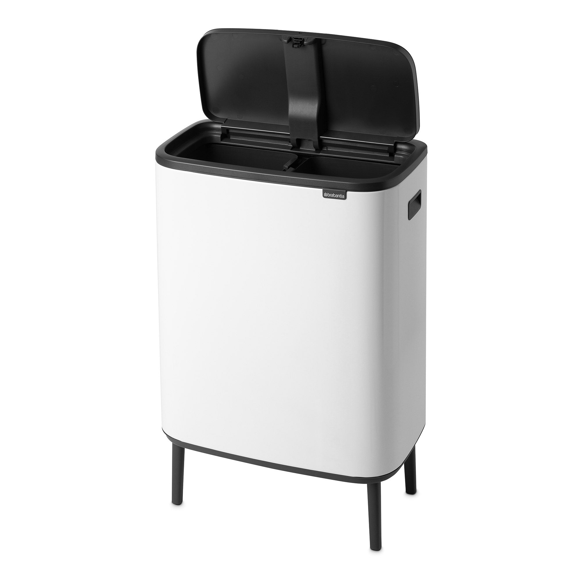 Brabantia BO Touch Bin Hi 2 x 30L White