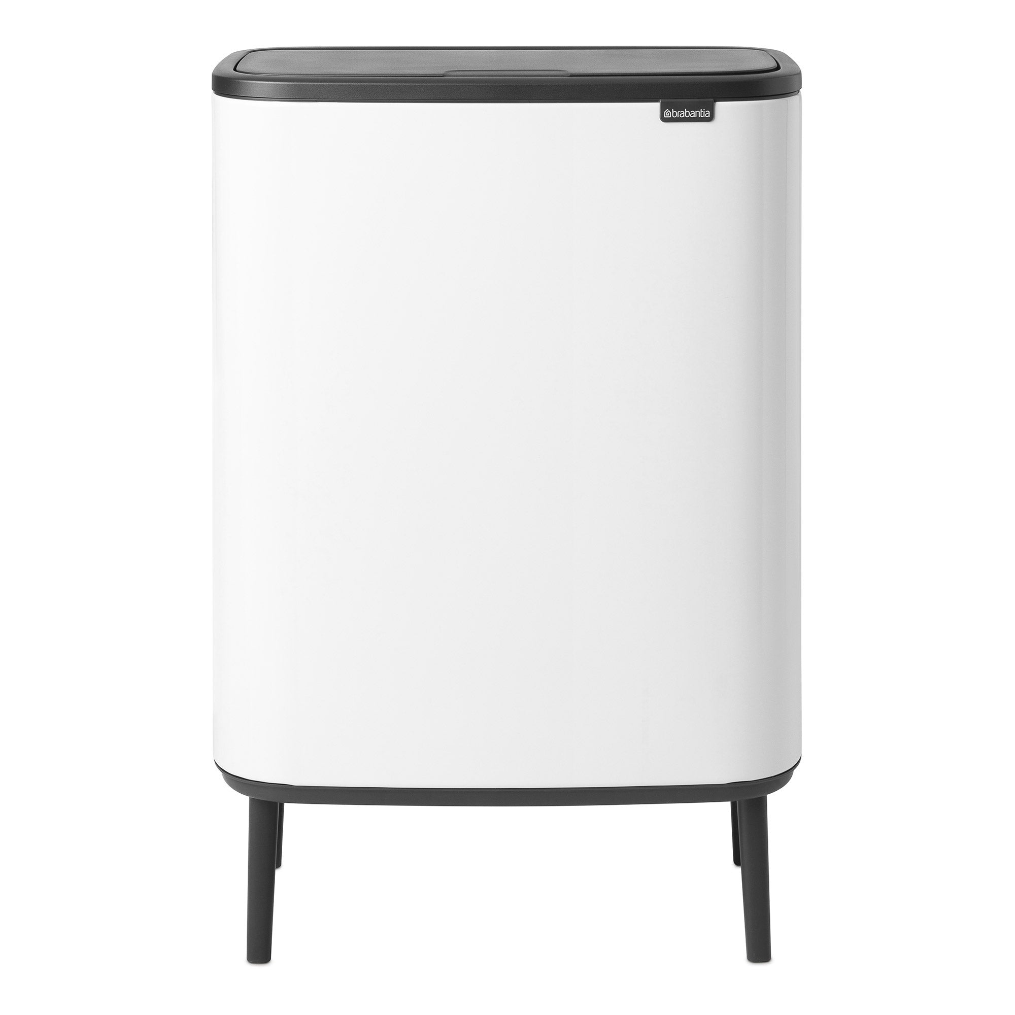 Brabantia BO Touch Bin Hi 2 x 30L White